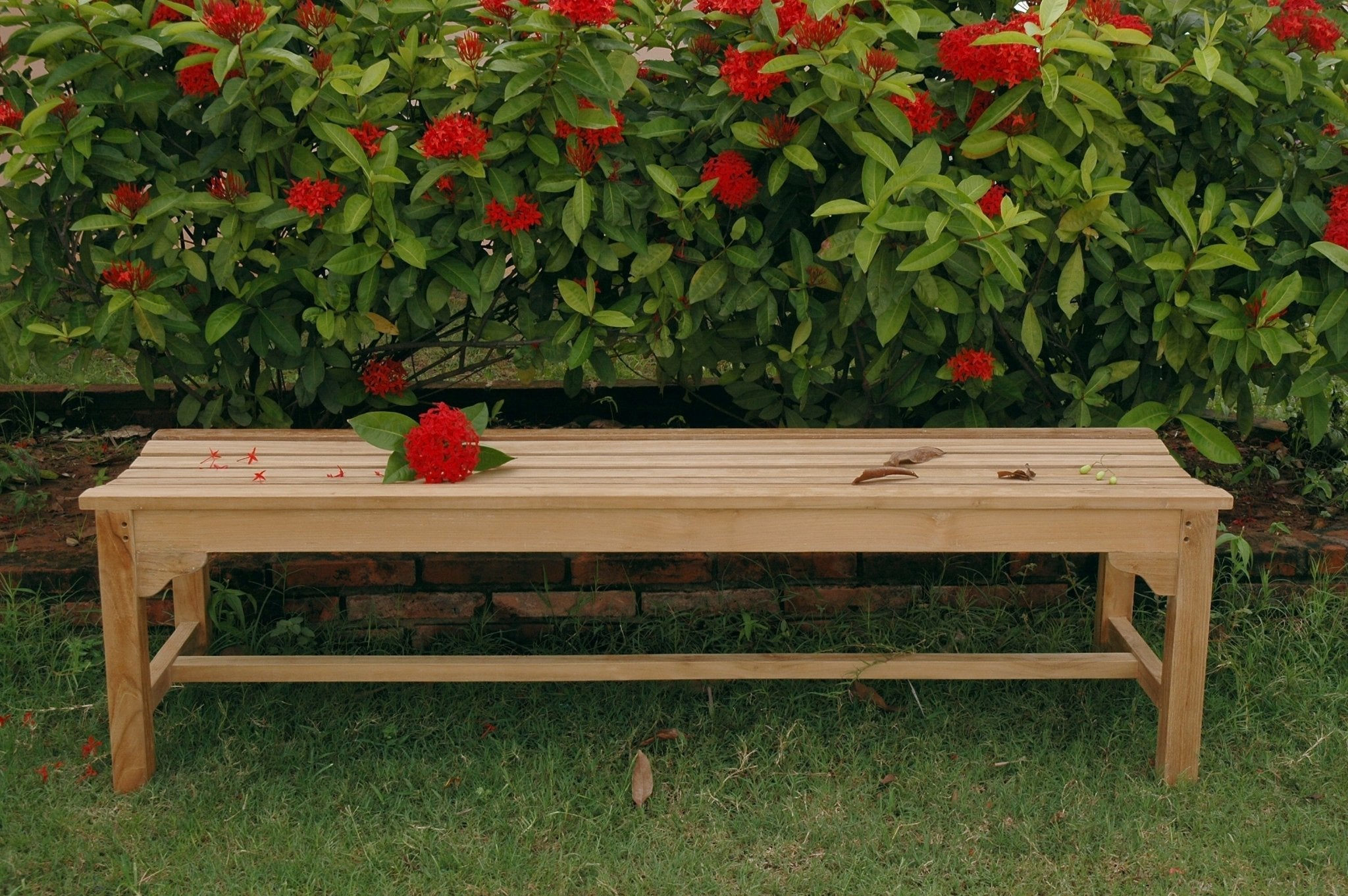 Hampton Backless Bench – () by Anderson Teak