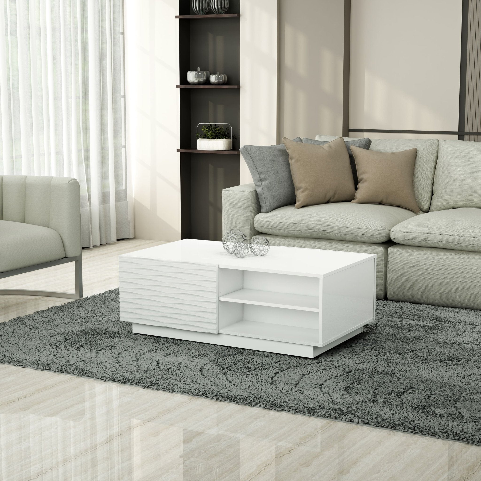 Hinwil Coffee Table – () by Anderson Teak