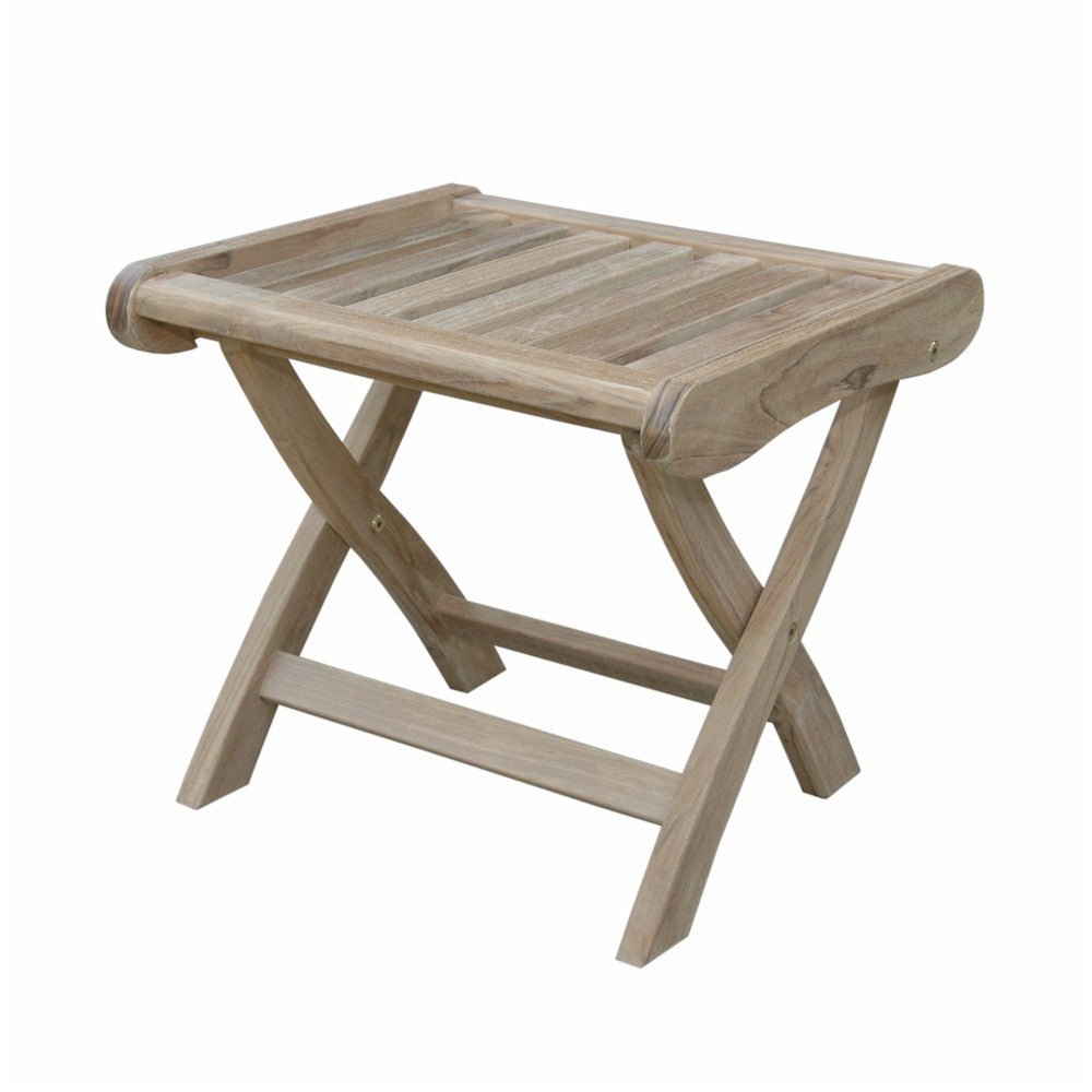KATANA FOLDING BACKLESS CHAIR – () by Anderson Teak