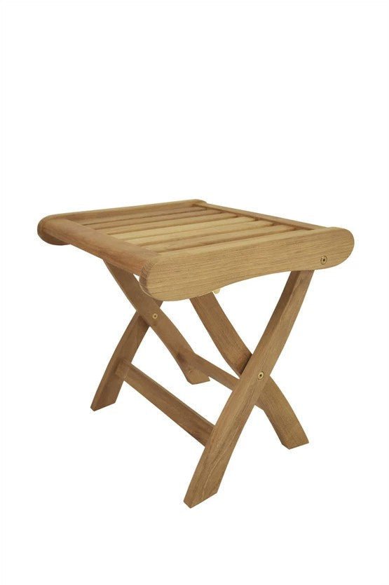 KATANA FOLDING BACKLESS CHAIR – () by Anderson Teak