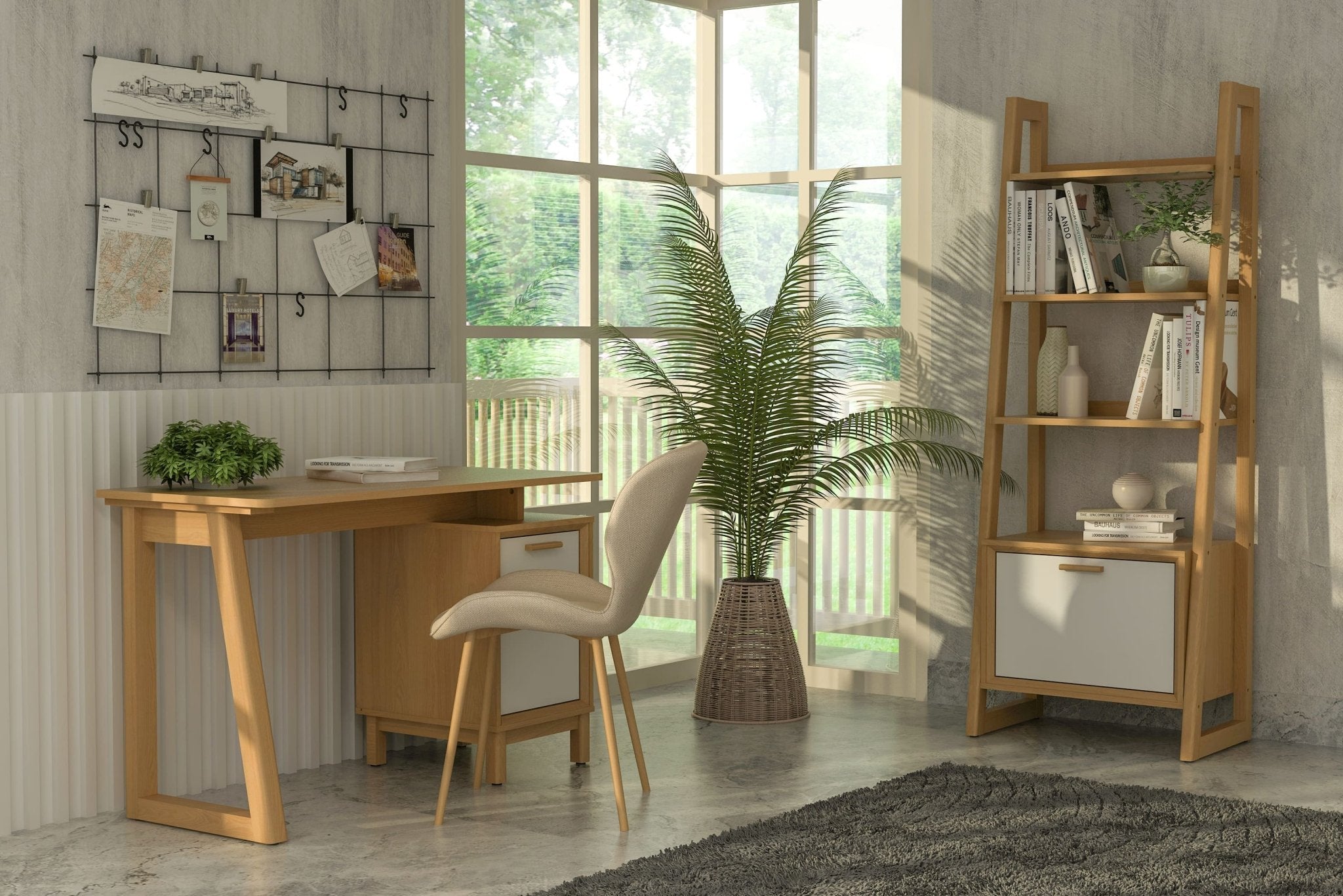 Kathy 47" Writing Desk – () by Modern Haus