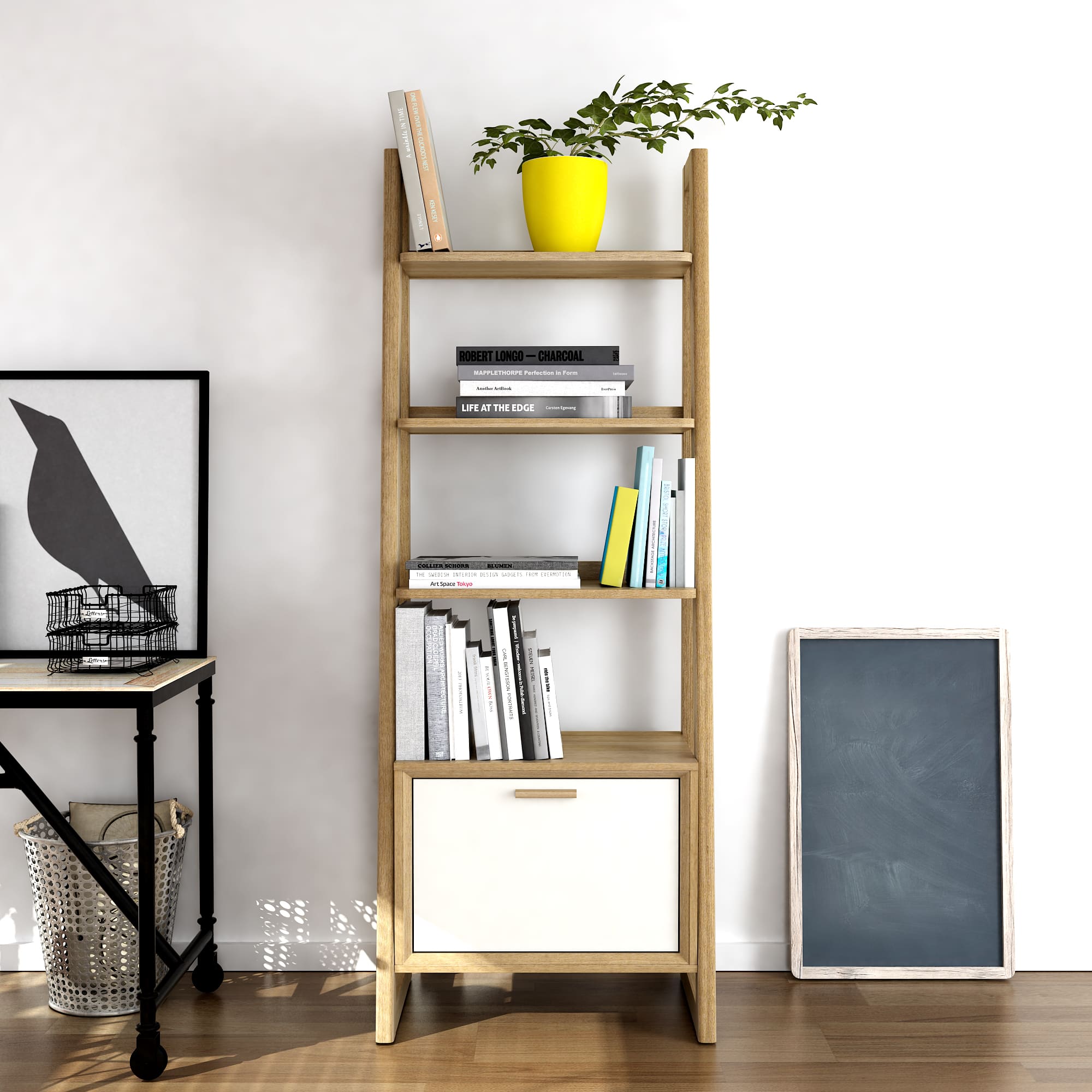 Kathy Ladder Shelf – () by Modern Haus