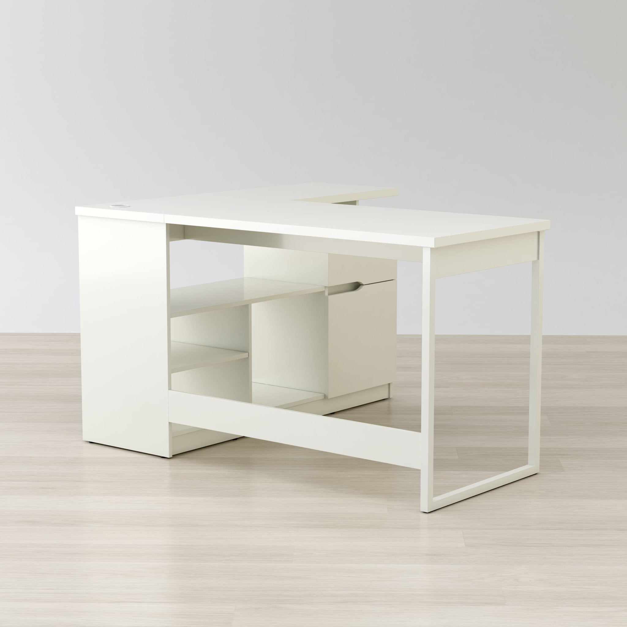 Lexi 55" Corner Desk – () by Modern Haus