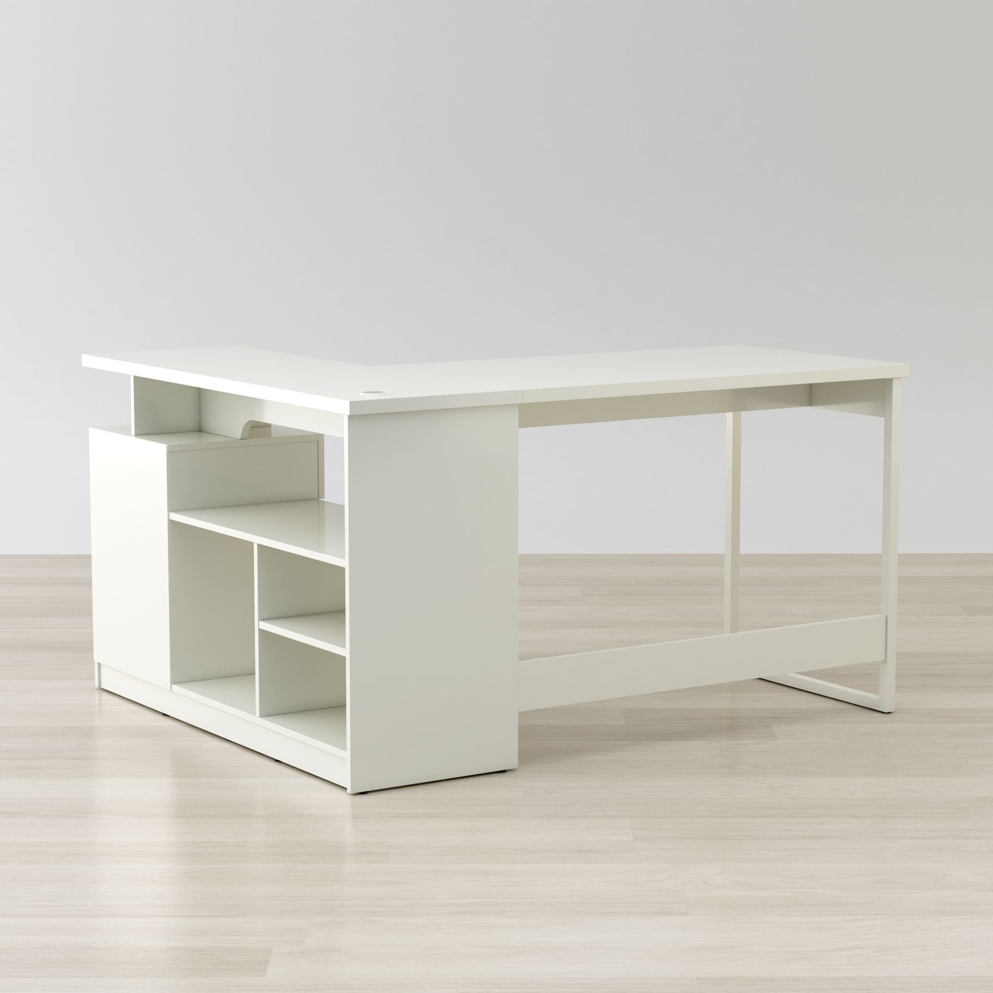 Lexi 55" Corner Desk – () by Modern Haus