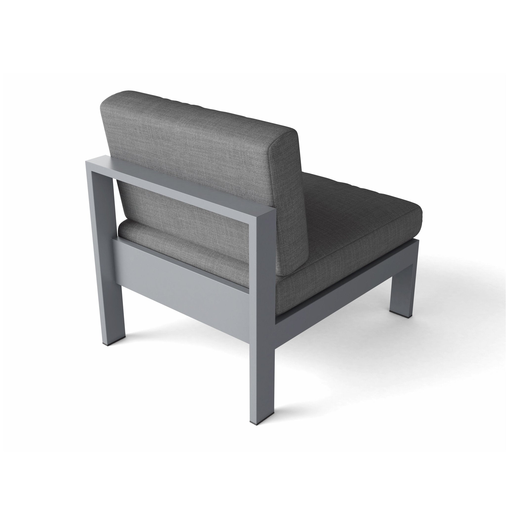 Lucca Center Chair – (Cast Slate/Bliss Smoke) by Montserrat Collection