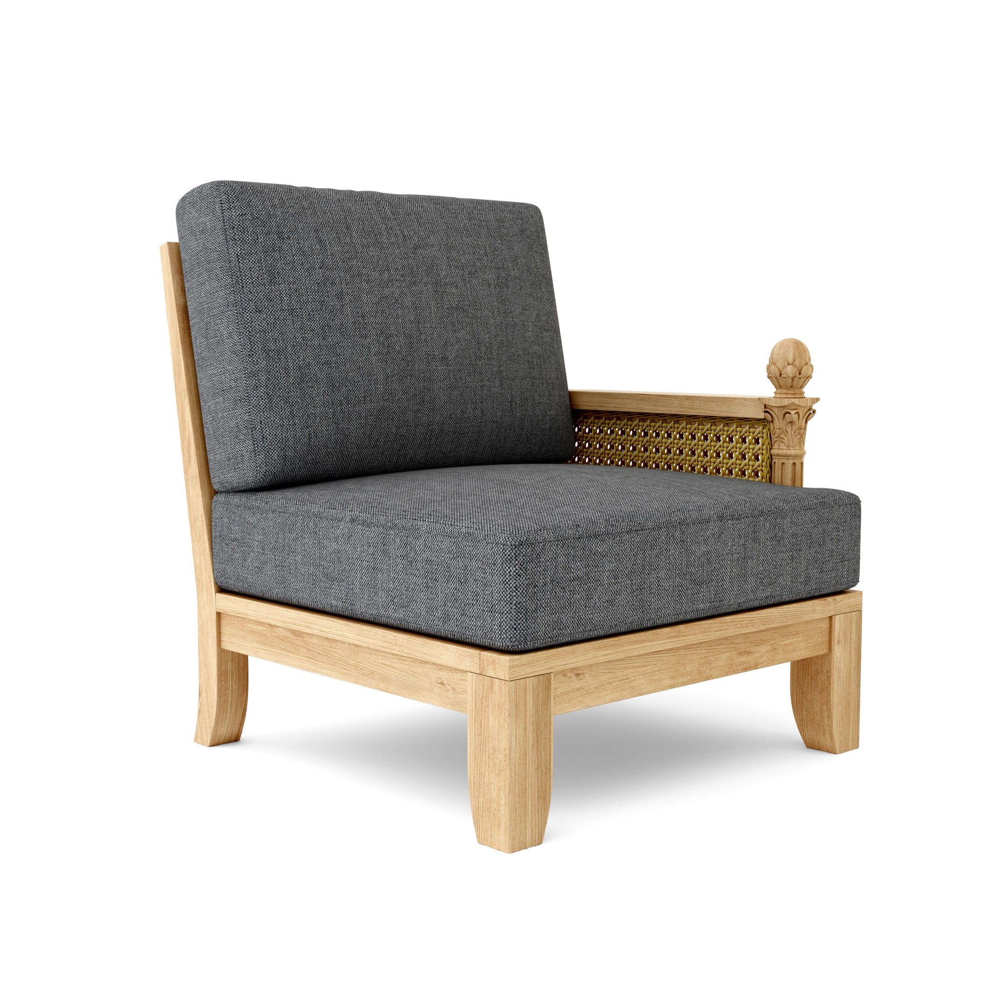Luxe Left Modular – (Cast Charcoal) by Anderson Teak