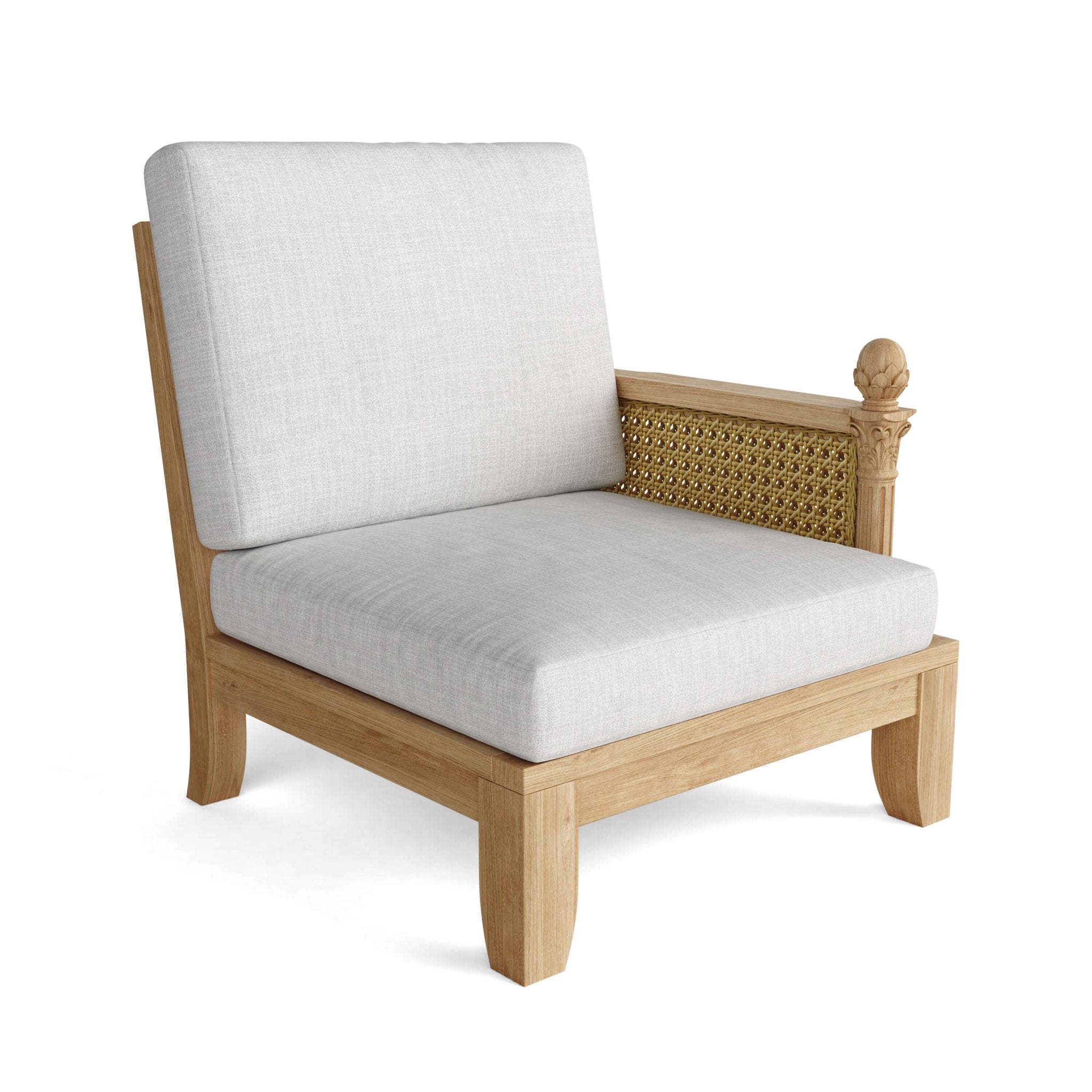 Luxe Left Modular – (Cast Slate/Bliss Smoke) by Anderson Teak