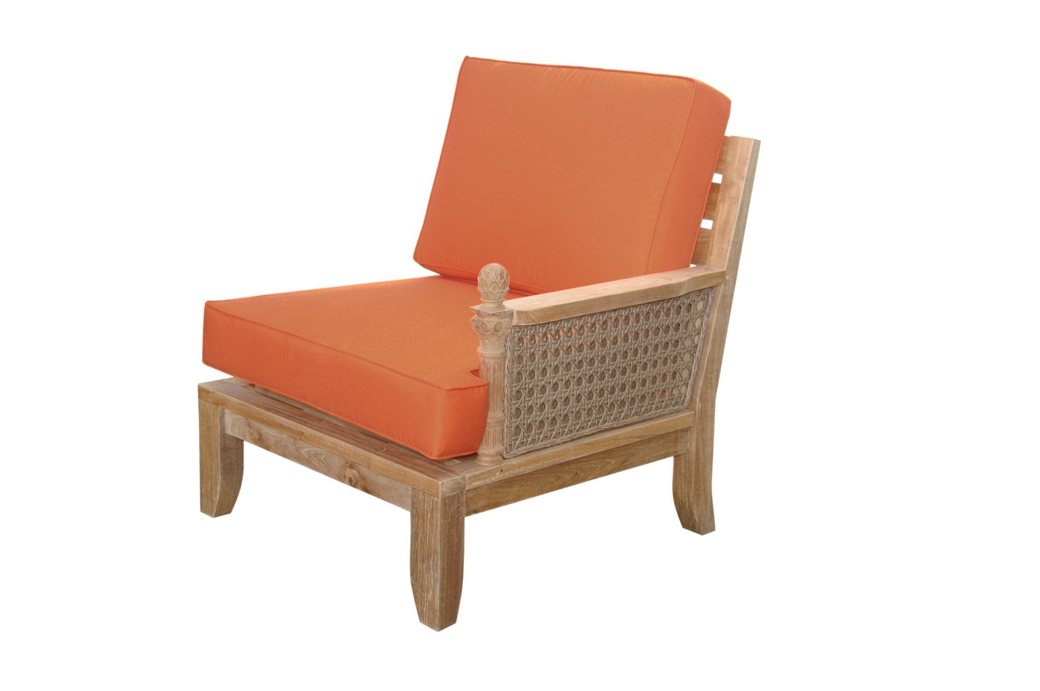 Luxe Left Modular – (Cast Slate/Bliss Smoke) by Anderson Teak