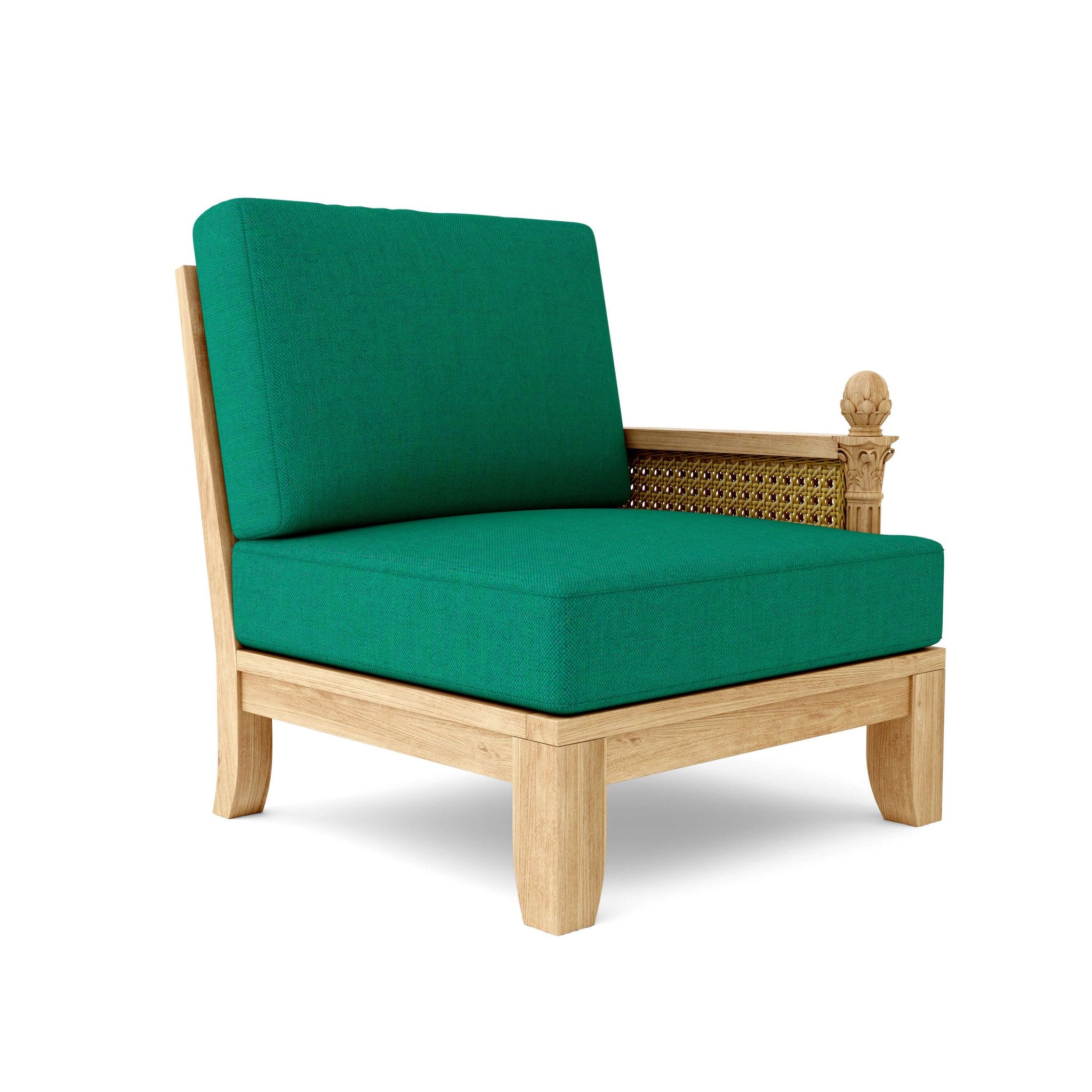 Luxe Left Modular – (Forest Green) by Anderson Teak
