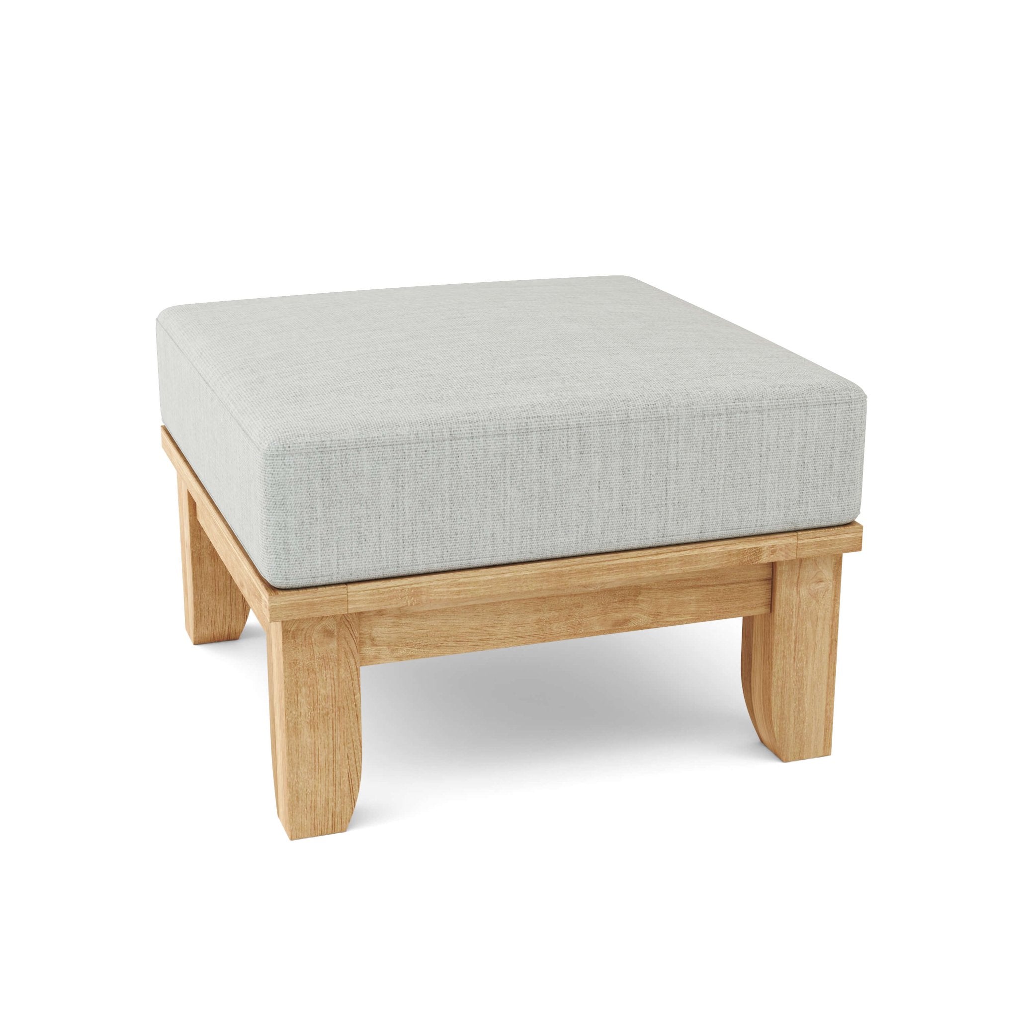 Luxe Ottoman – (Granite) by Anderson Teak