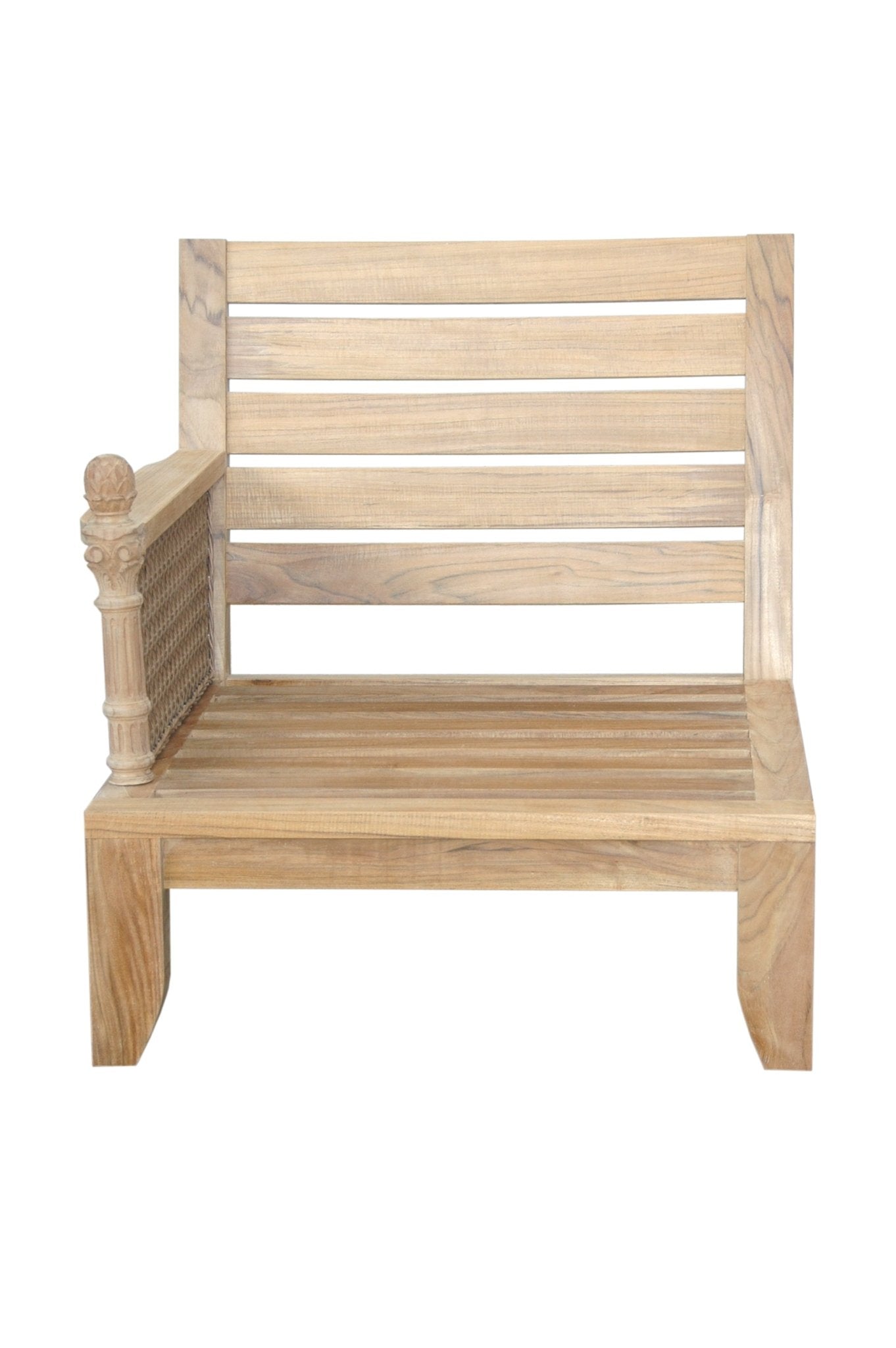 Luxe Right Modular – (Cast Charcoal) by Anderson Teak