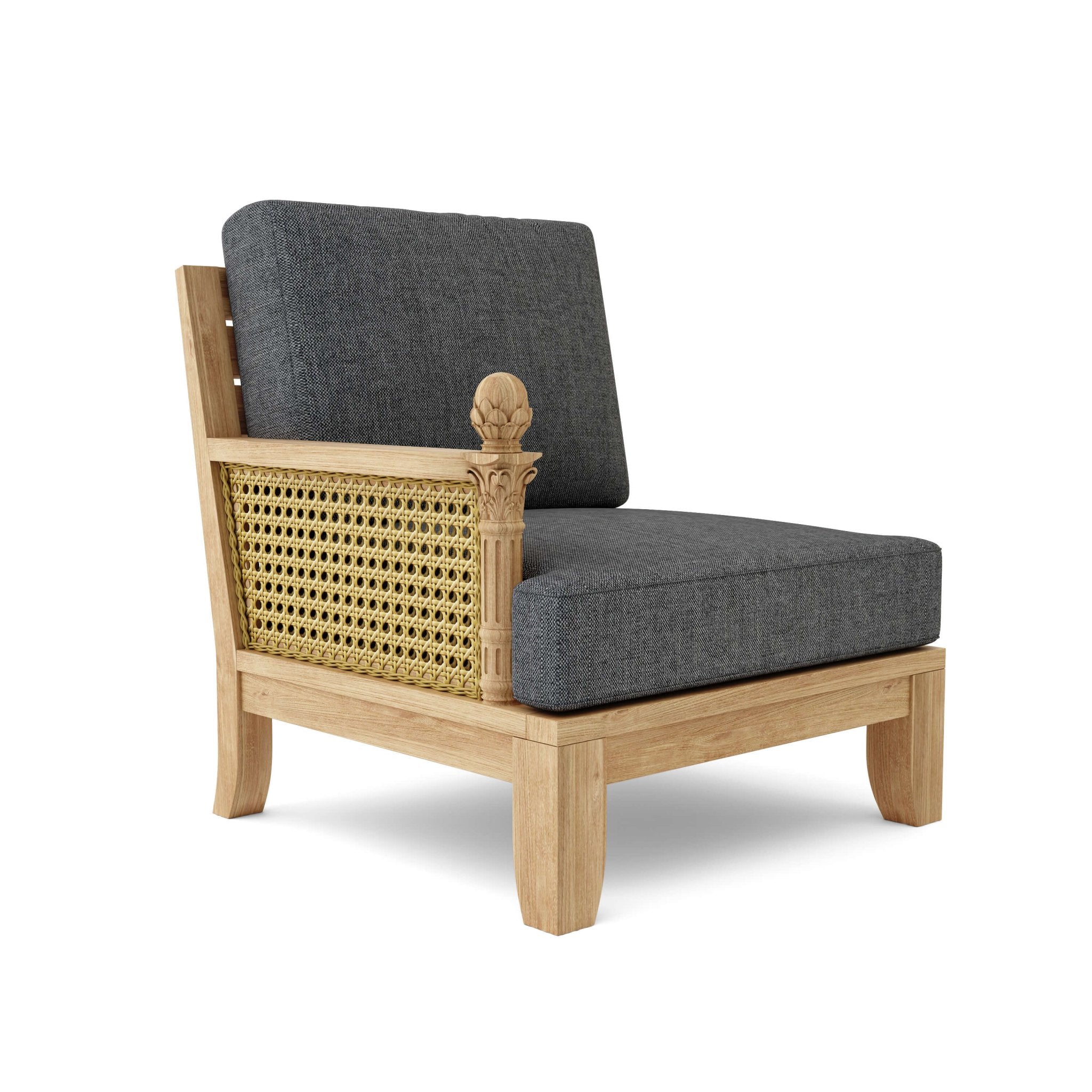 Luxe Right Modular – (Cast Charcoal) by Anderson Teak