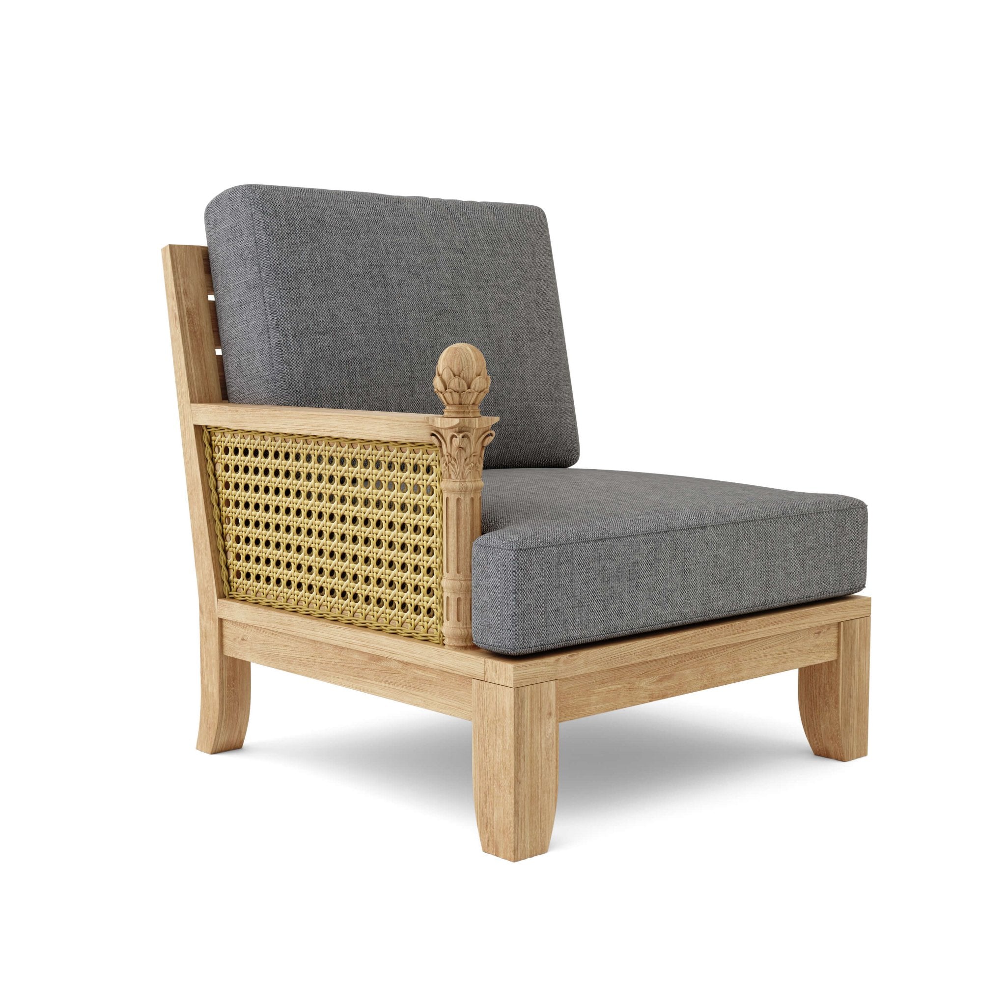 Luxe Right Modular – (Cast Slate/Bliss Smoke) by Anderson Teak
