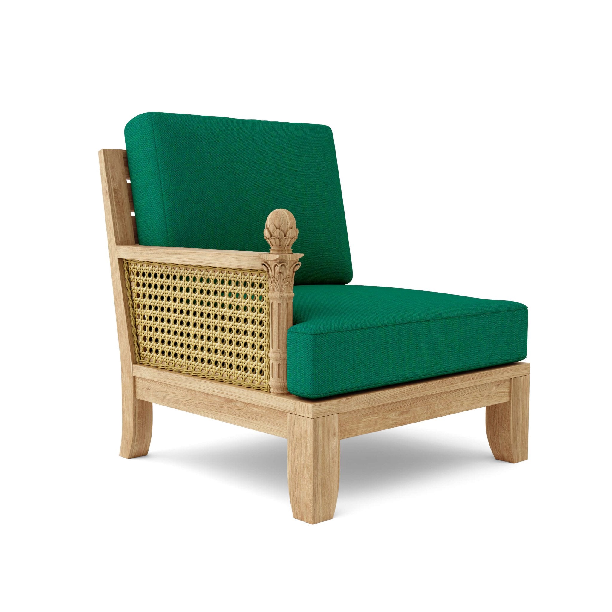 Luxe Right Modular – (Forest Green) by Anderson Teak