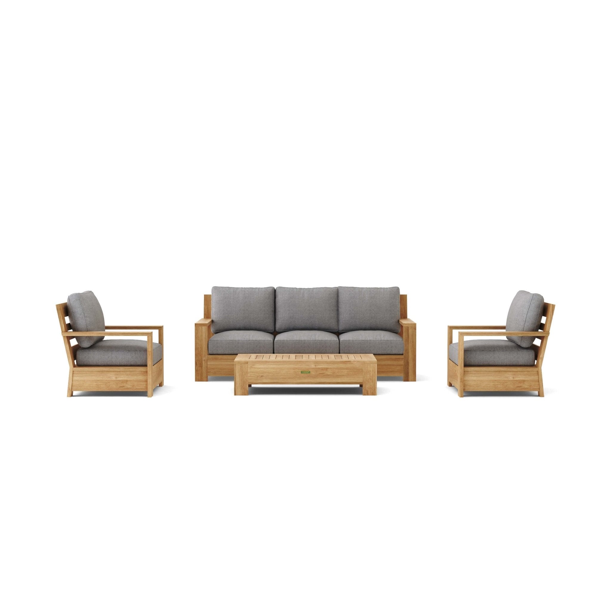 Madera 5 - pc Deep Seating – (Cast Slate) by Anderson Teak