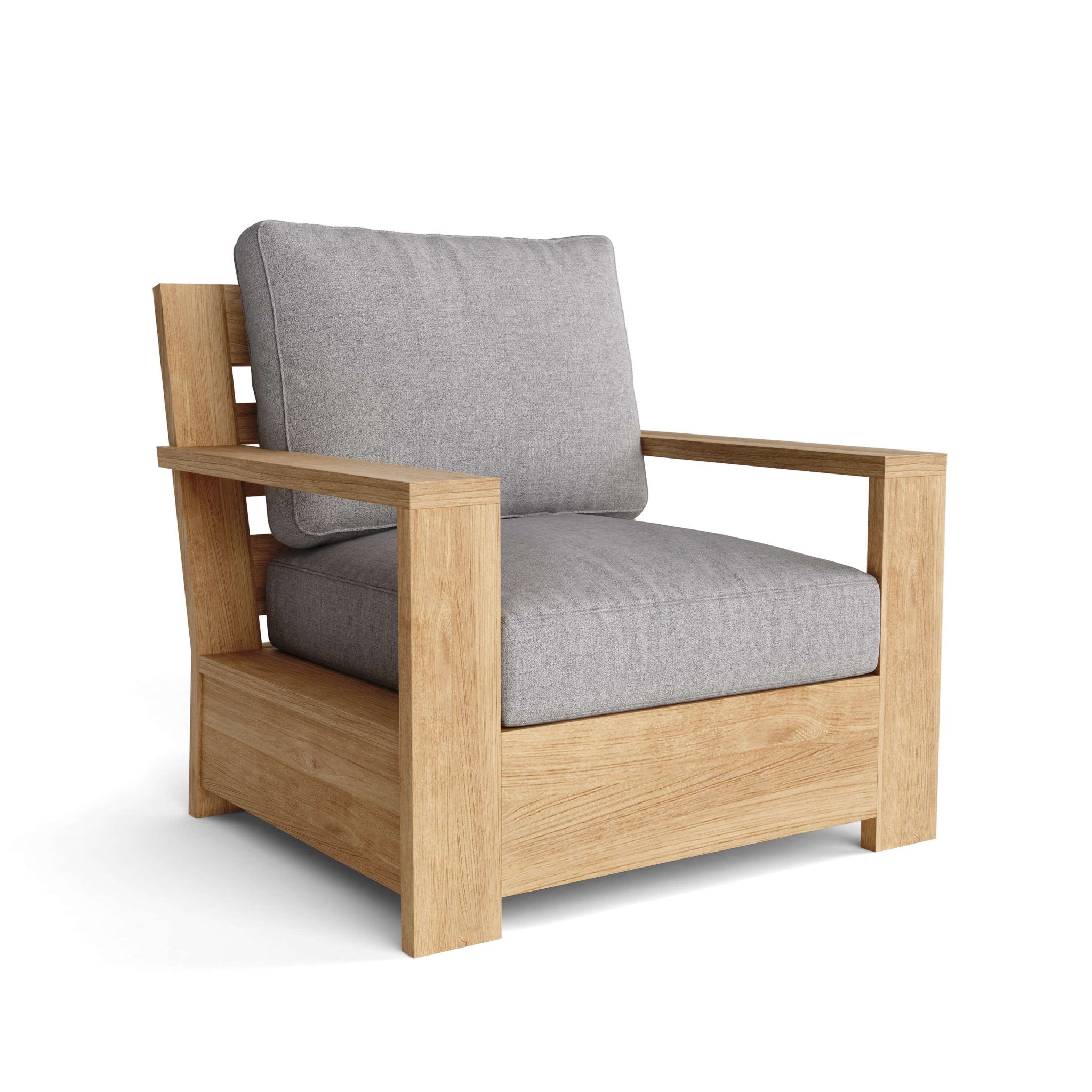 Madera Deep Seating Armchair – (Cast Slate) by Anderson Teak