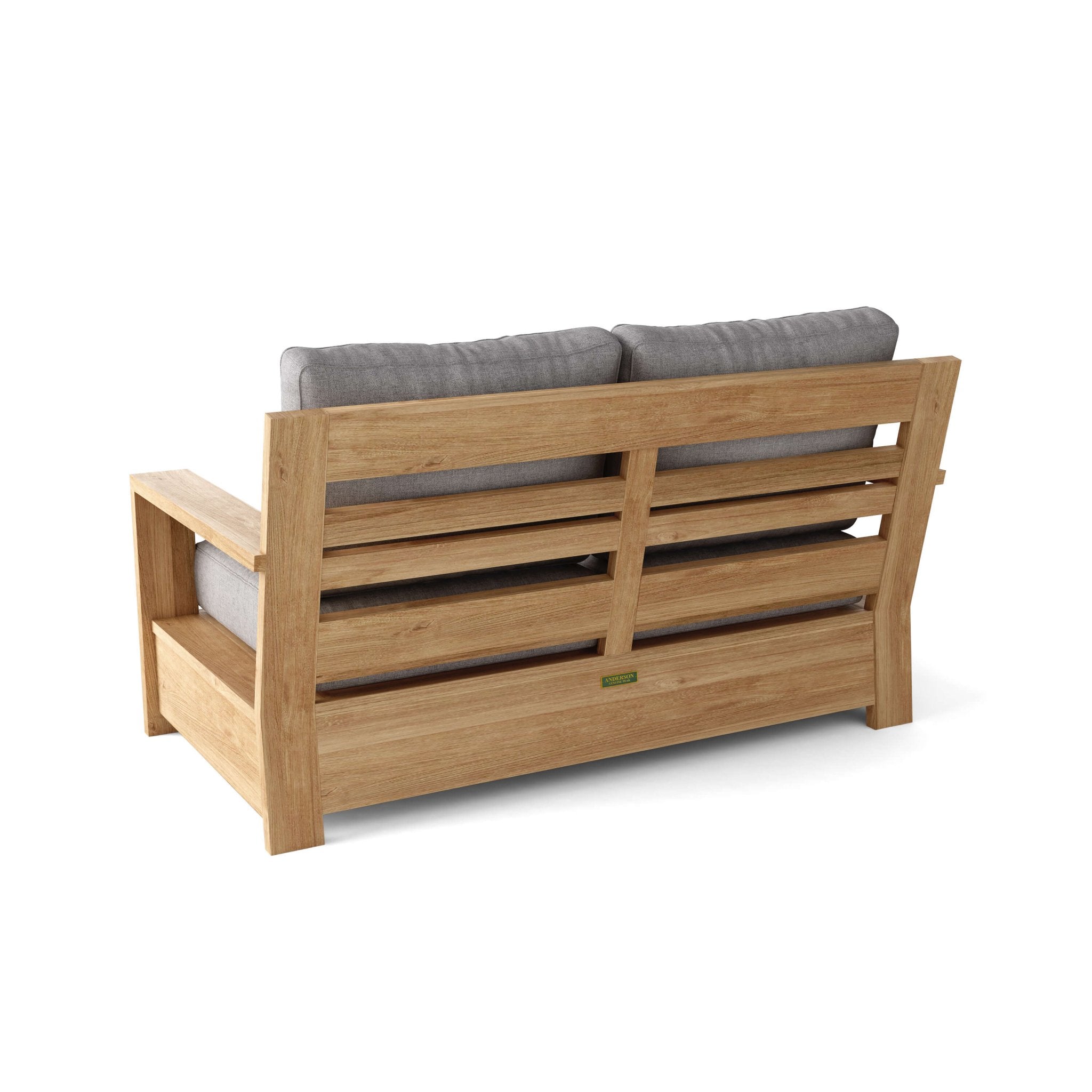 Madera Deep Seating Loveseat – (Cast Slate) by Anderson Teak