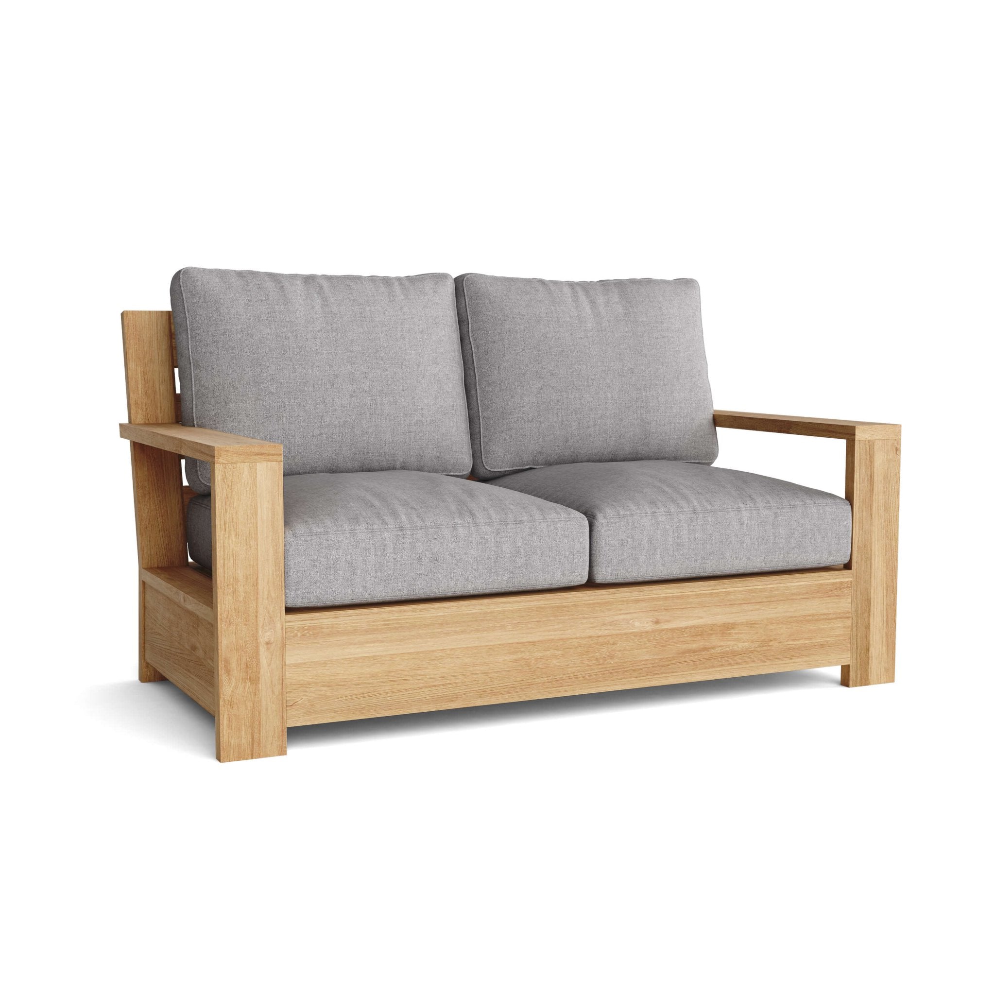 Madera Deep Seating Loveseat – (Cast Slate) by Anderson Teak
