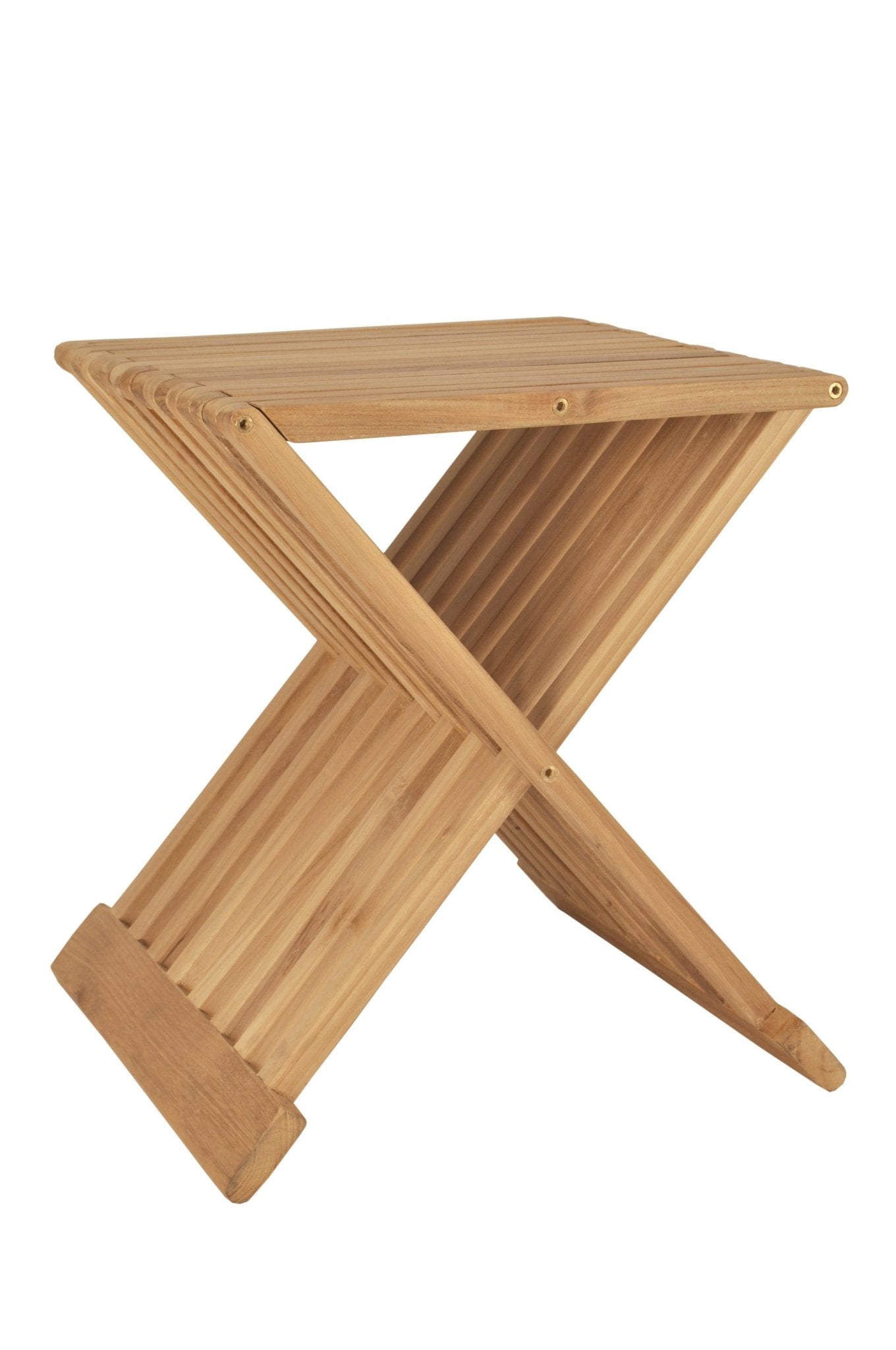 Marilla 16" Side Square Folding Table – () by Anderson Teak