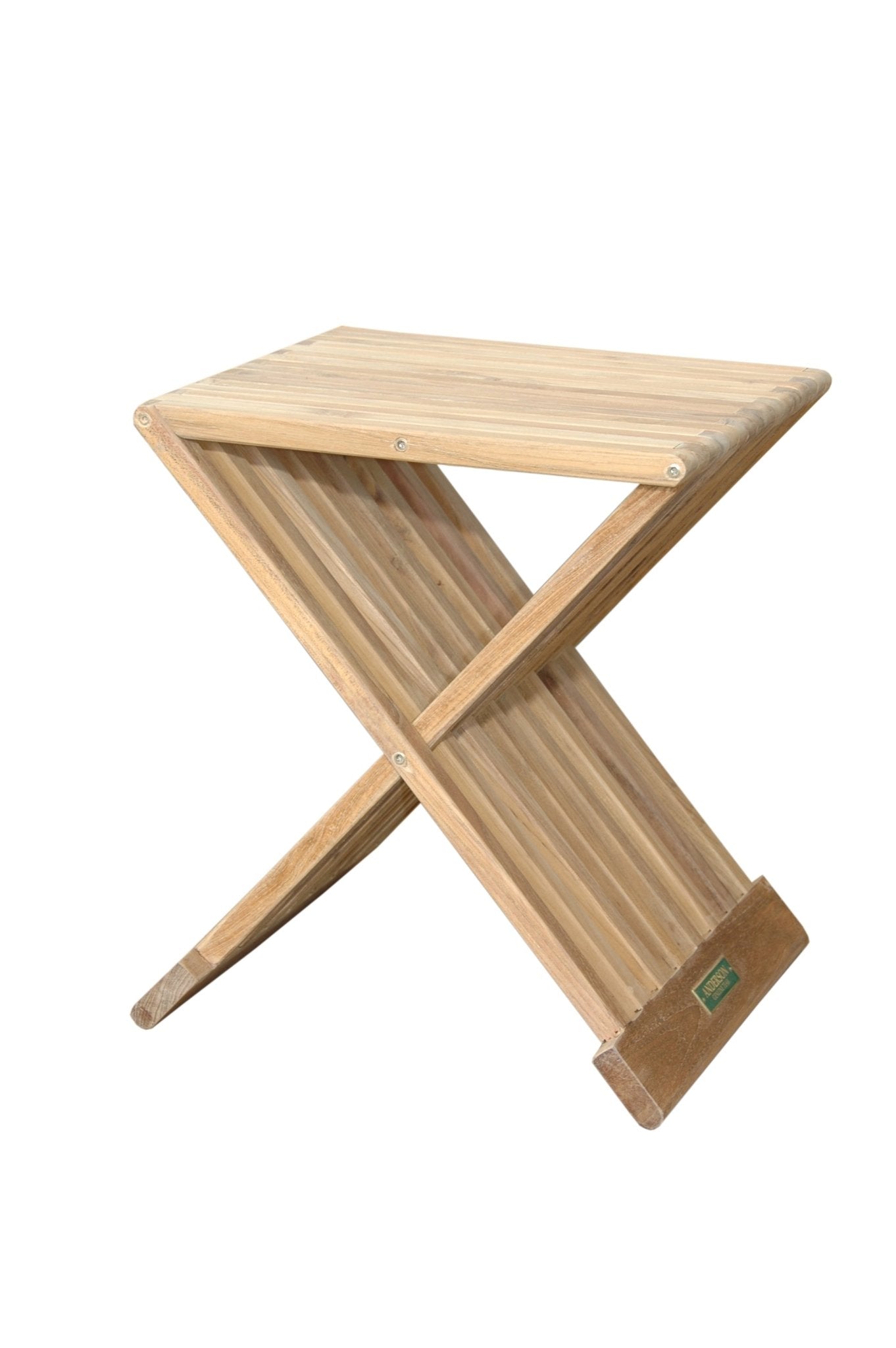 Marilla 16" Side Square Folding Table – () by Anderson Teak