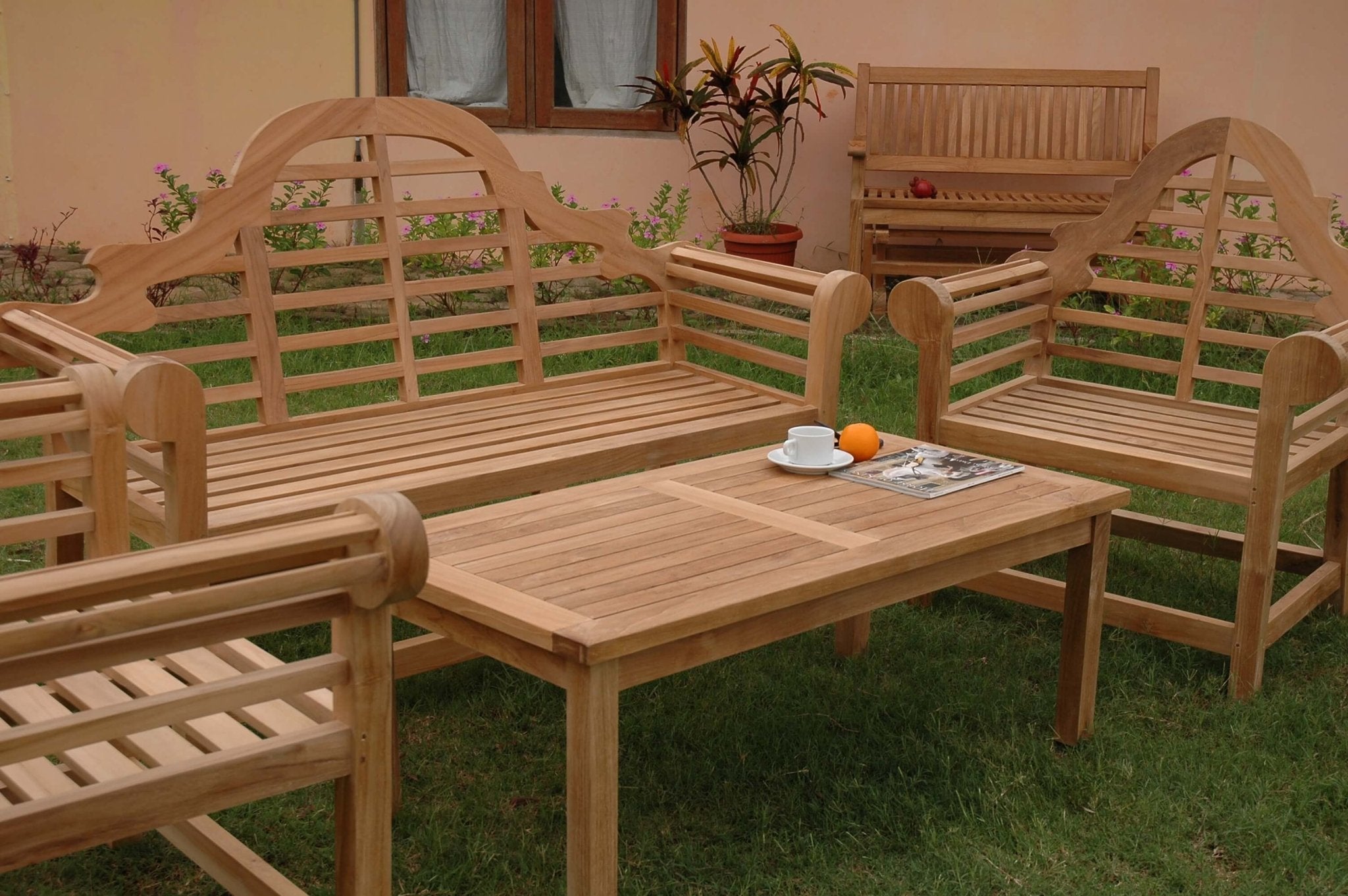 Marlborough 4 - pc Conversation Set – () by Anderson Teak