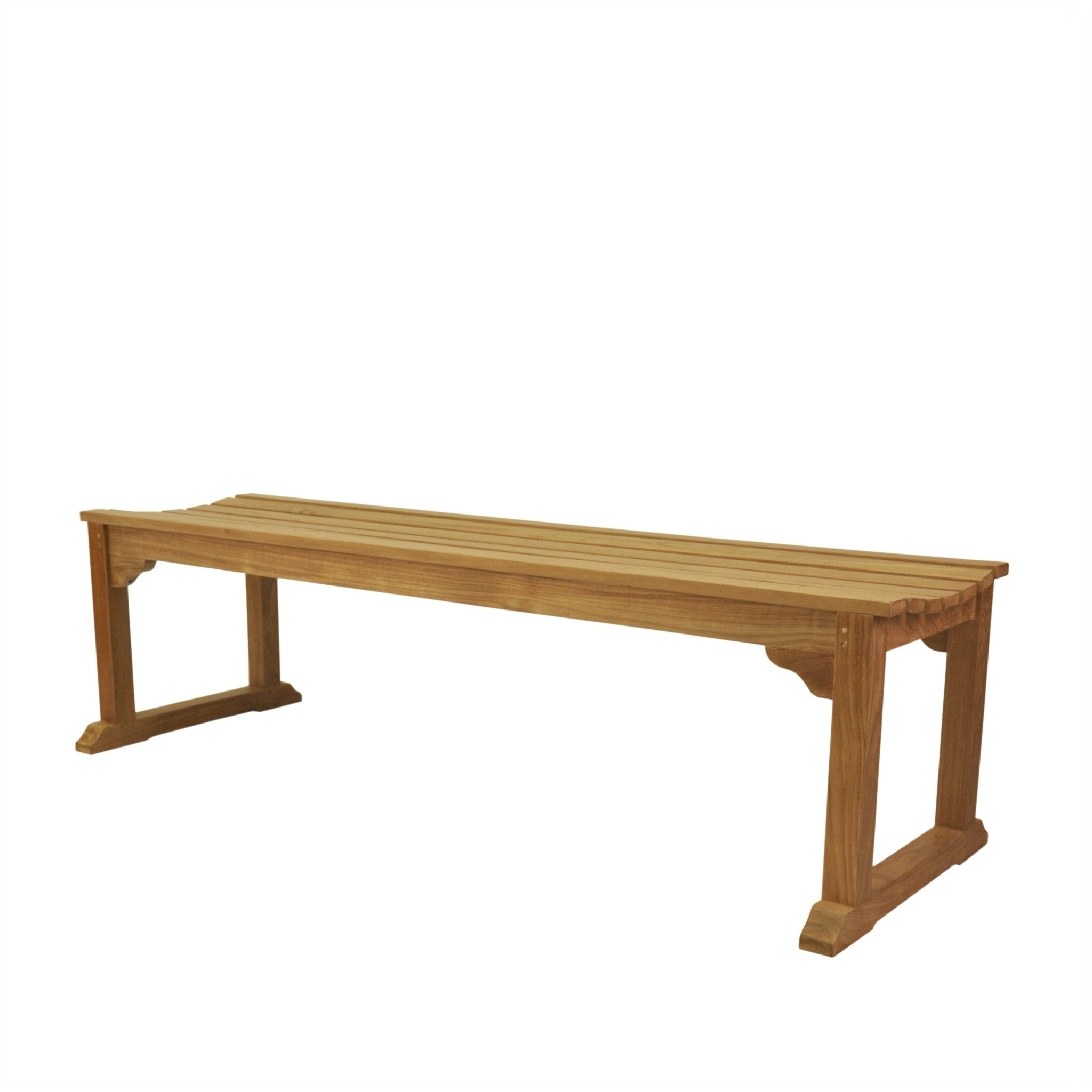 Mason Backless Bench – () by Anderson Teak