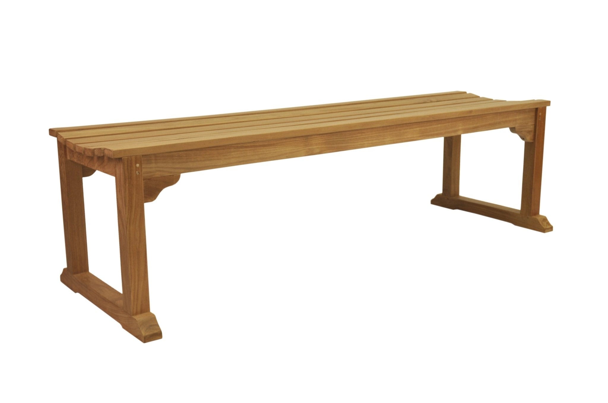Mason Backless Bench – () by Anderson Teak