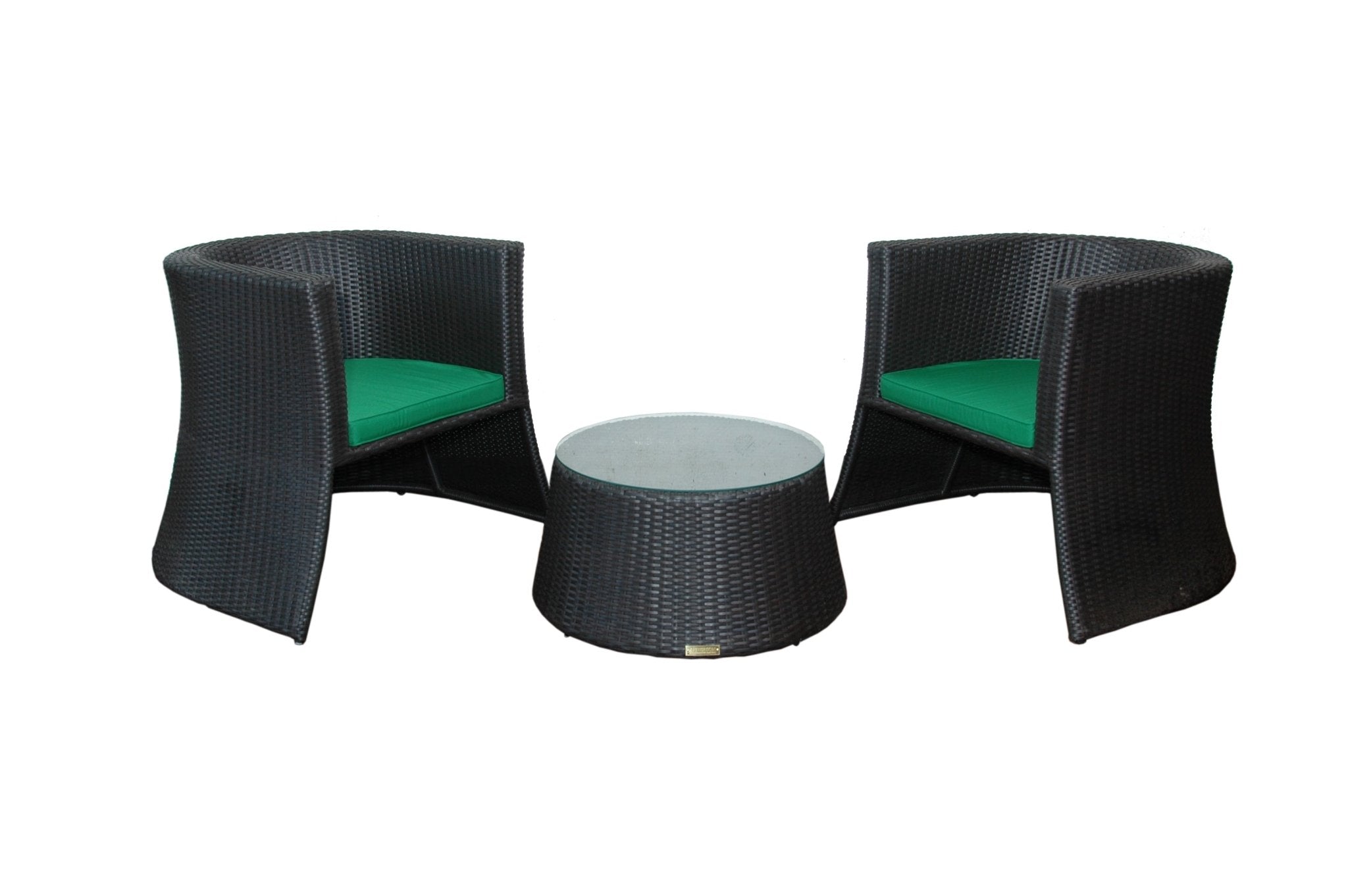 Milano Table Set – () by Anderson Teak