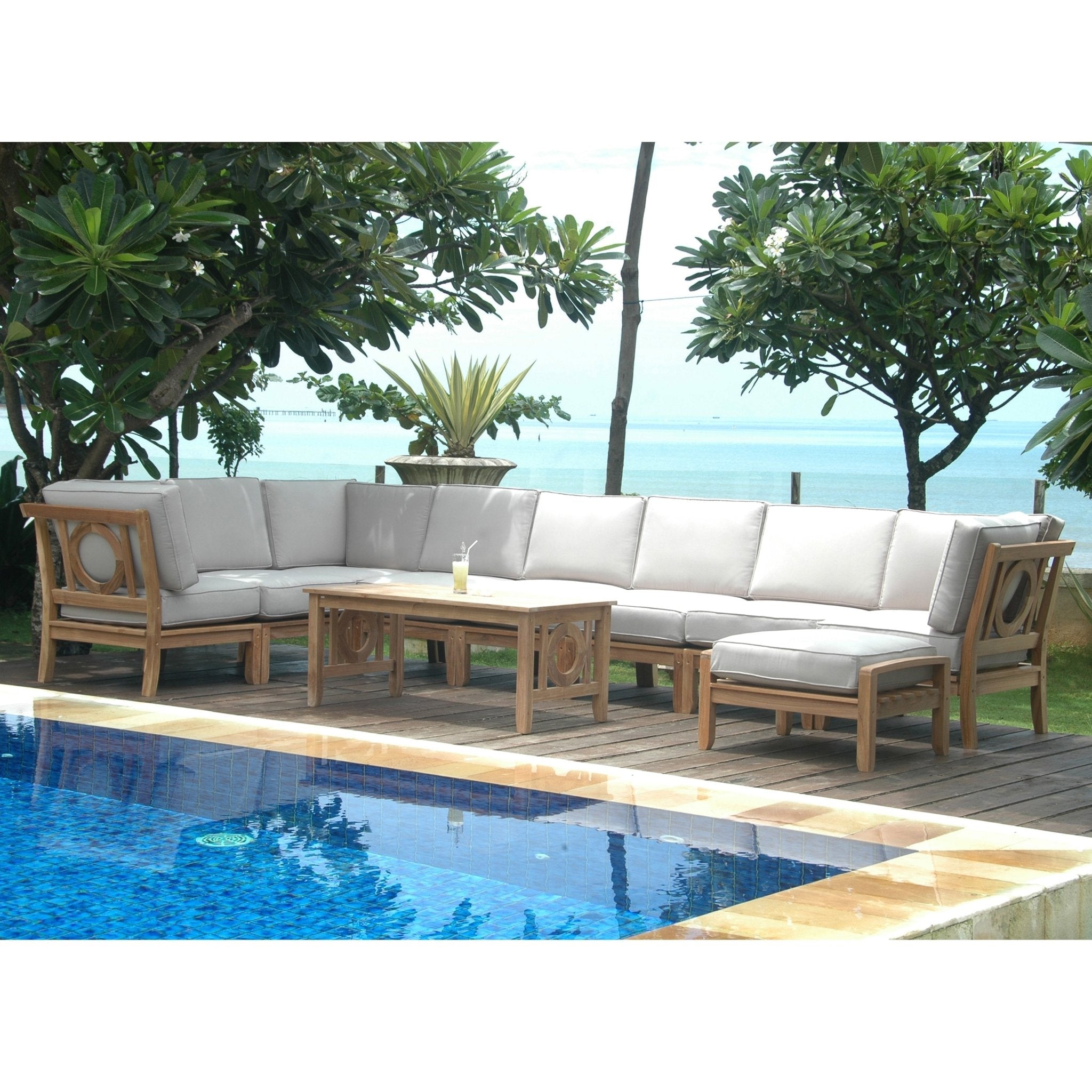 Natsepa 10 - Pieces Modular Set – (Cast Slate/Bliss Smoke) by Anderson Teak