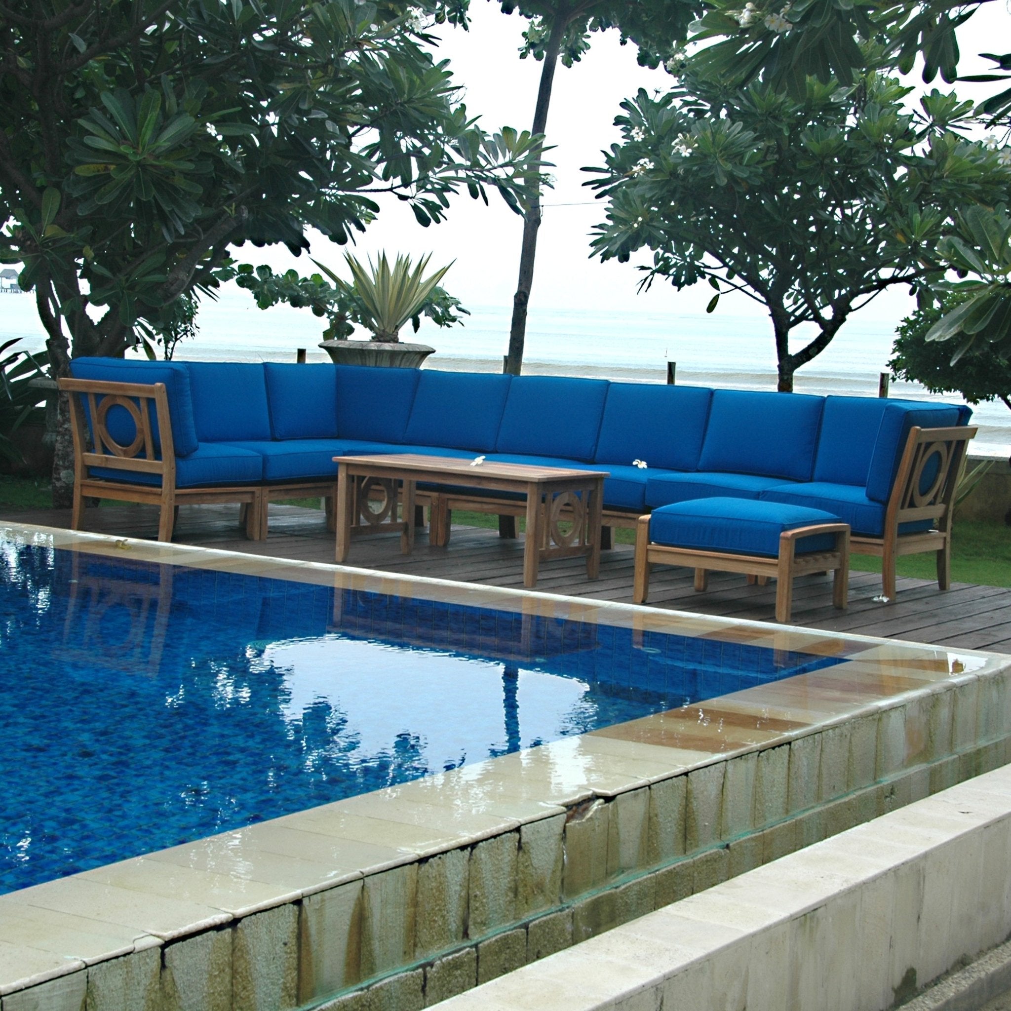 Natsepa 10 - Pieces Modular Set – (Cast Slate/Bliss Smoke) by Anderson Teak