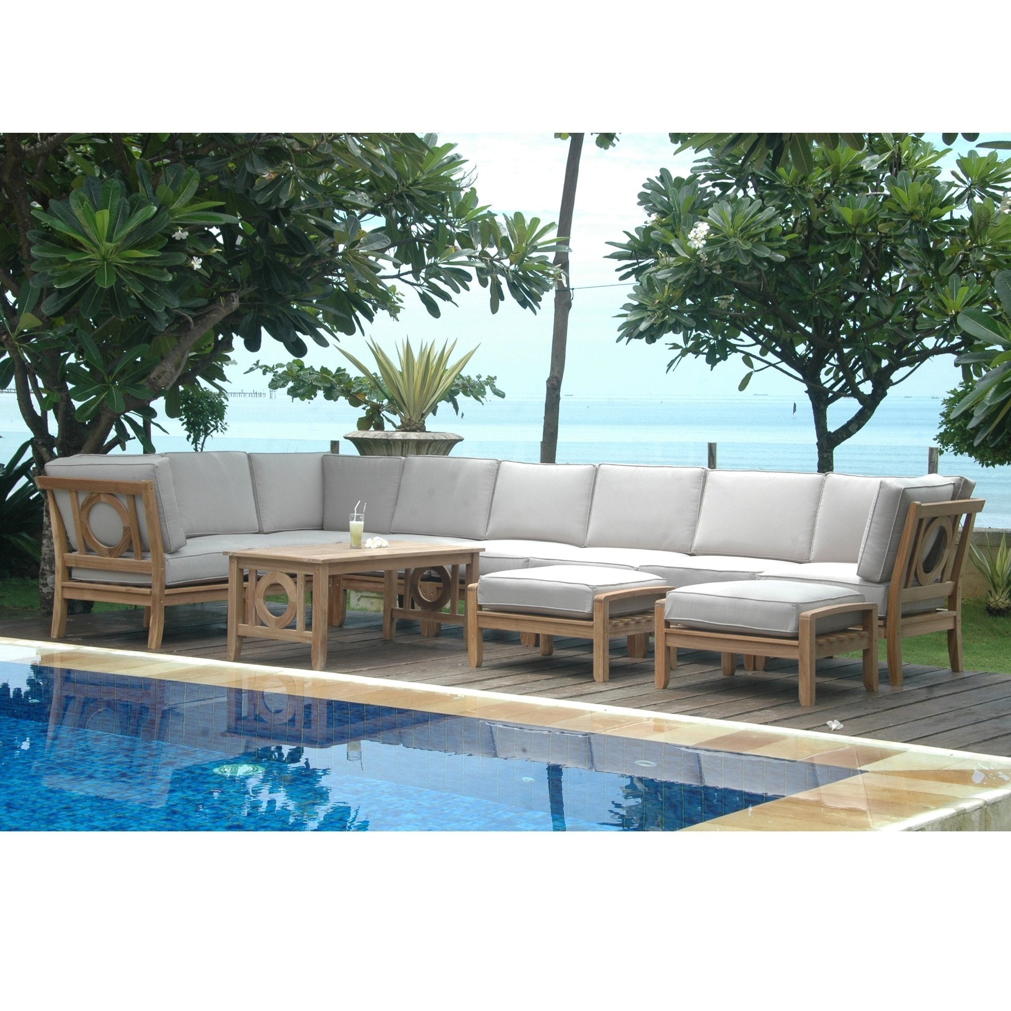 Natsepa 11 - Pieces Modular Set – (Cast Slate/Bliss Smoke) by Anderson Teak