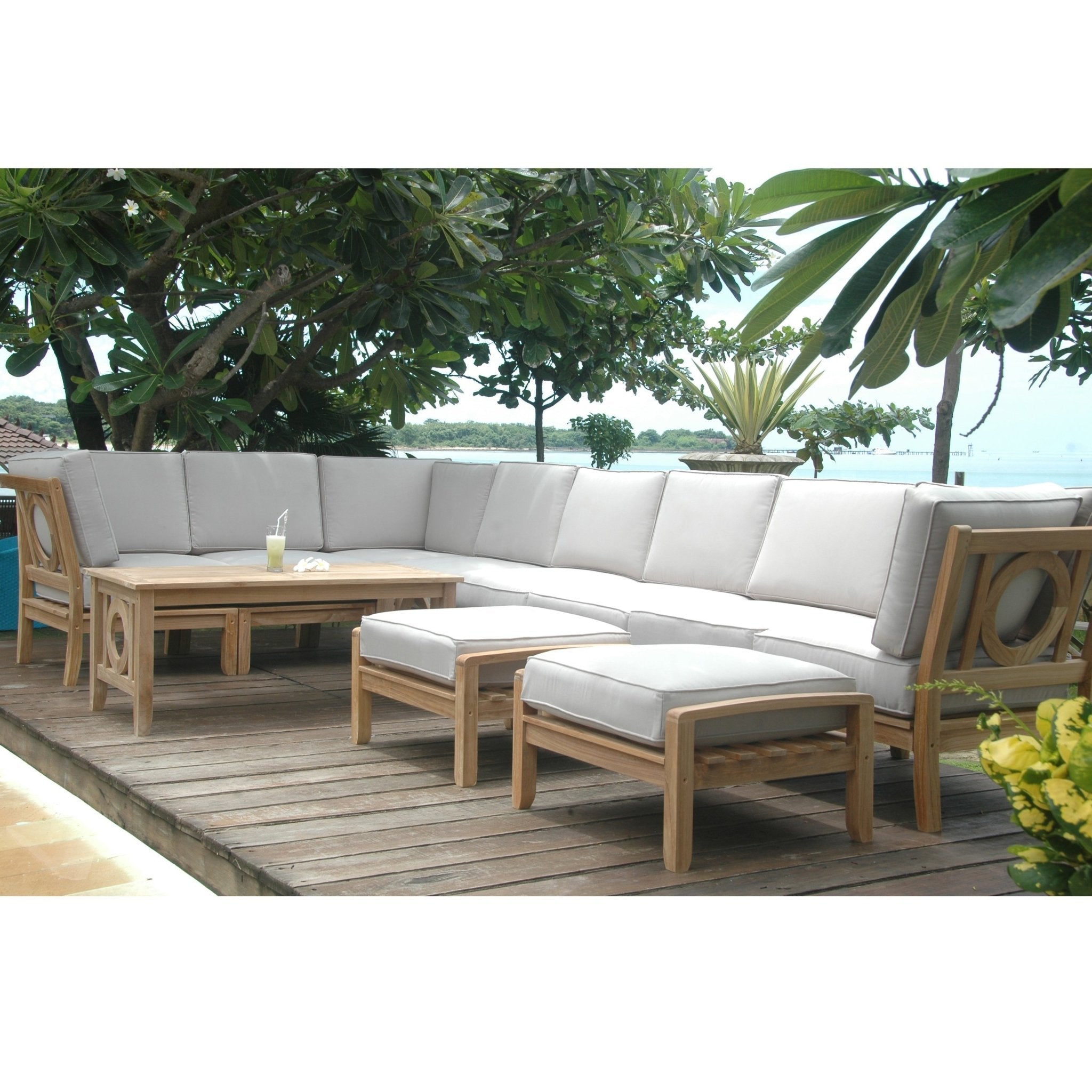 Natsepa 11 - Pieces Modular Set – (Cast Slate/Bliss Smoke) by Anderson Teak