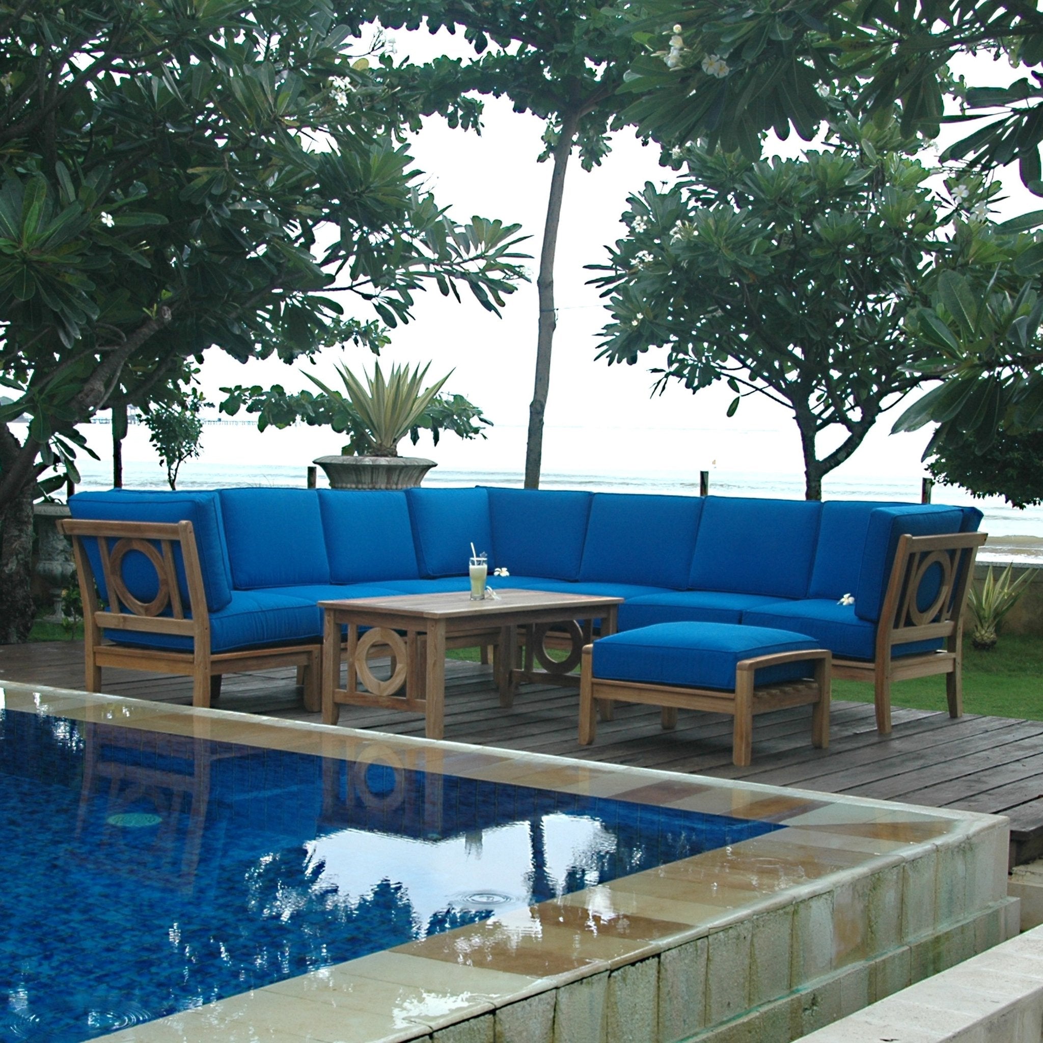 Natsepa 9 - Pieces Modular Set A – (Cast Slate/Bliss Smoke) by Anderson Teak