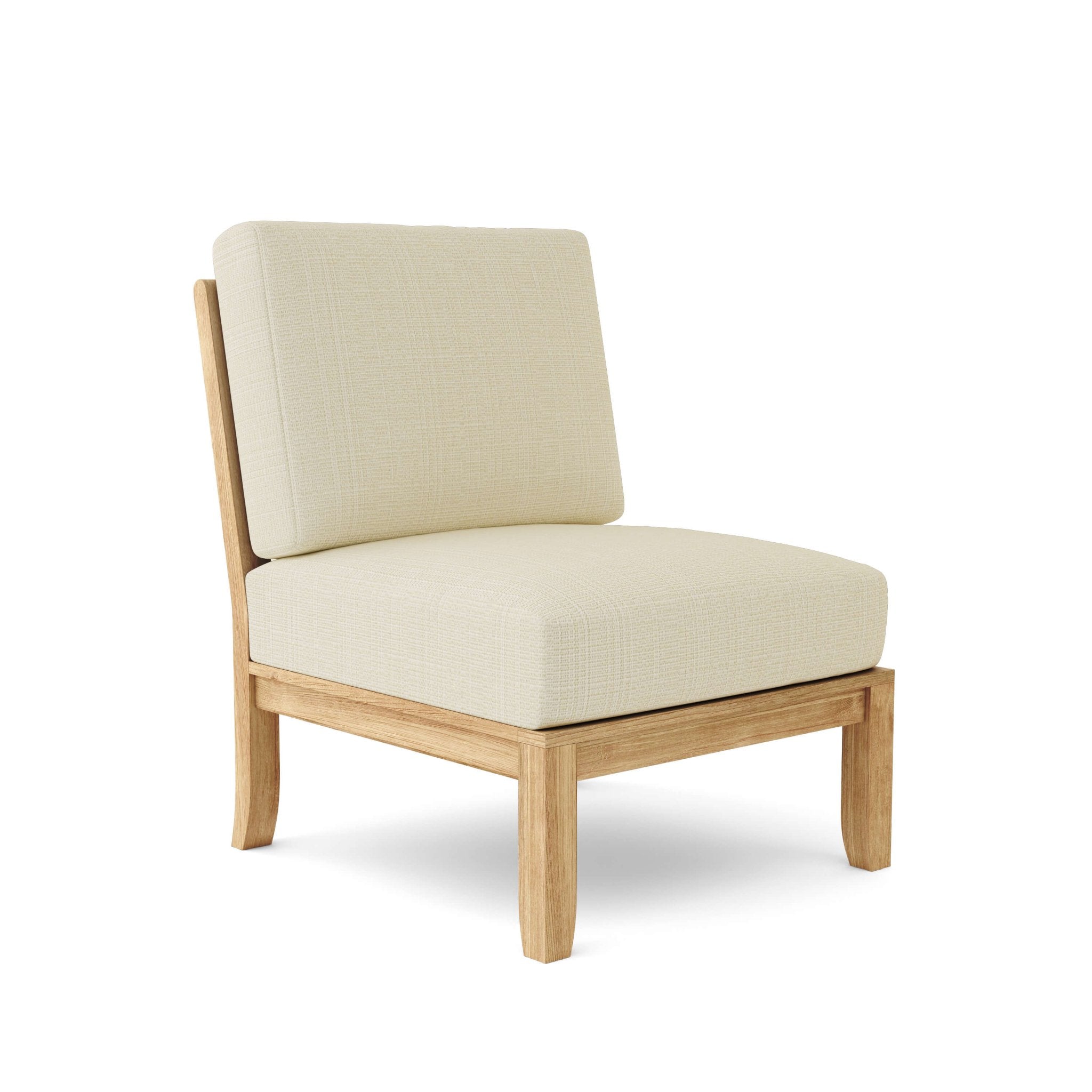 Natsepa Center Modular Deep Seating – (Linen Antique Beige) by Anderson Teak