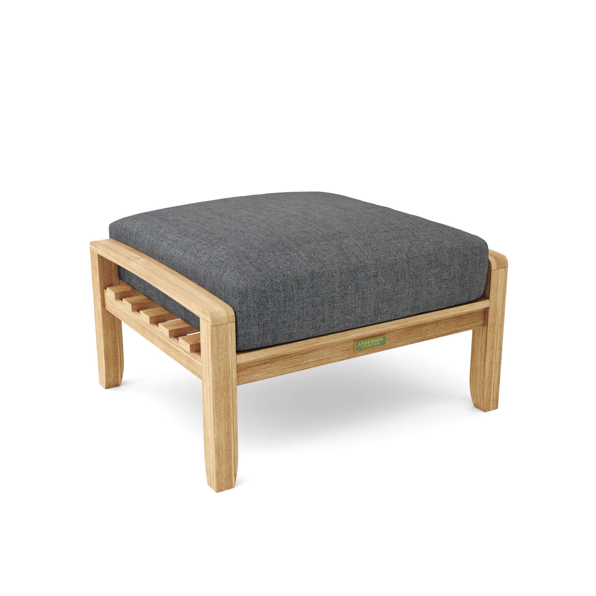 Natsepa Ottoman – (Cast Charcoal) by Anderson Teak
