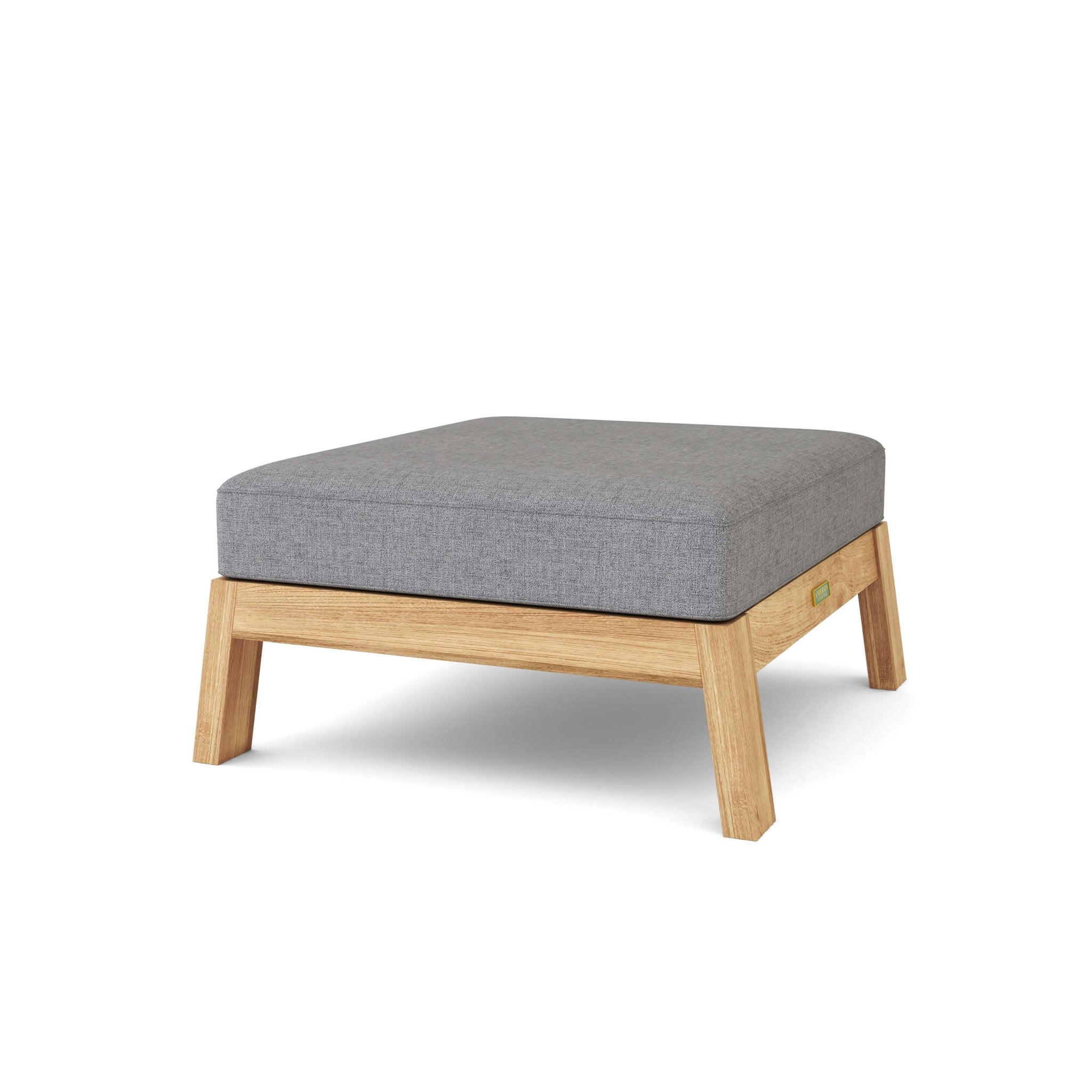 Palermo Ottoman – (Cast Slate) by Anderson Teak