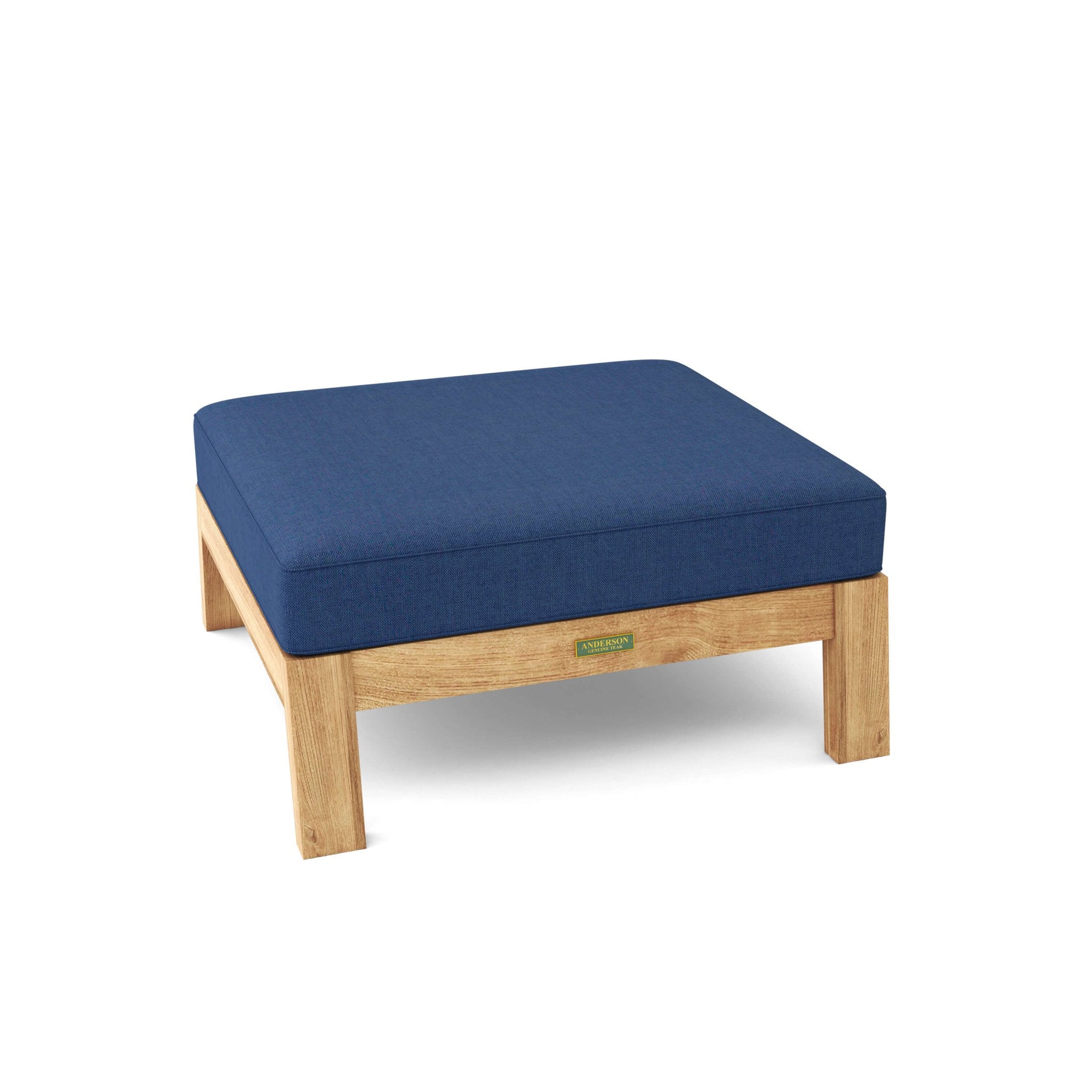 Palermo Ottoman – (Navy) by Anderson Teak