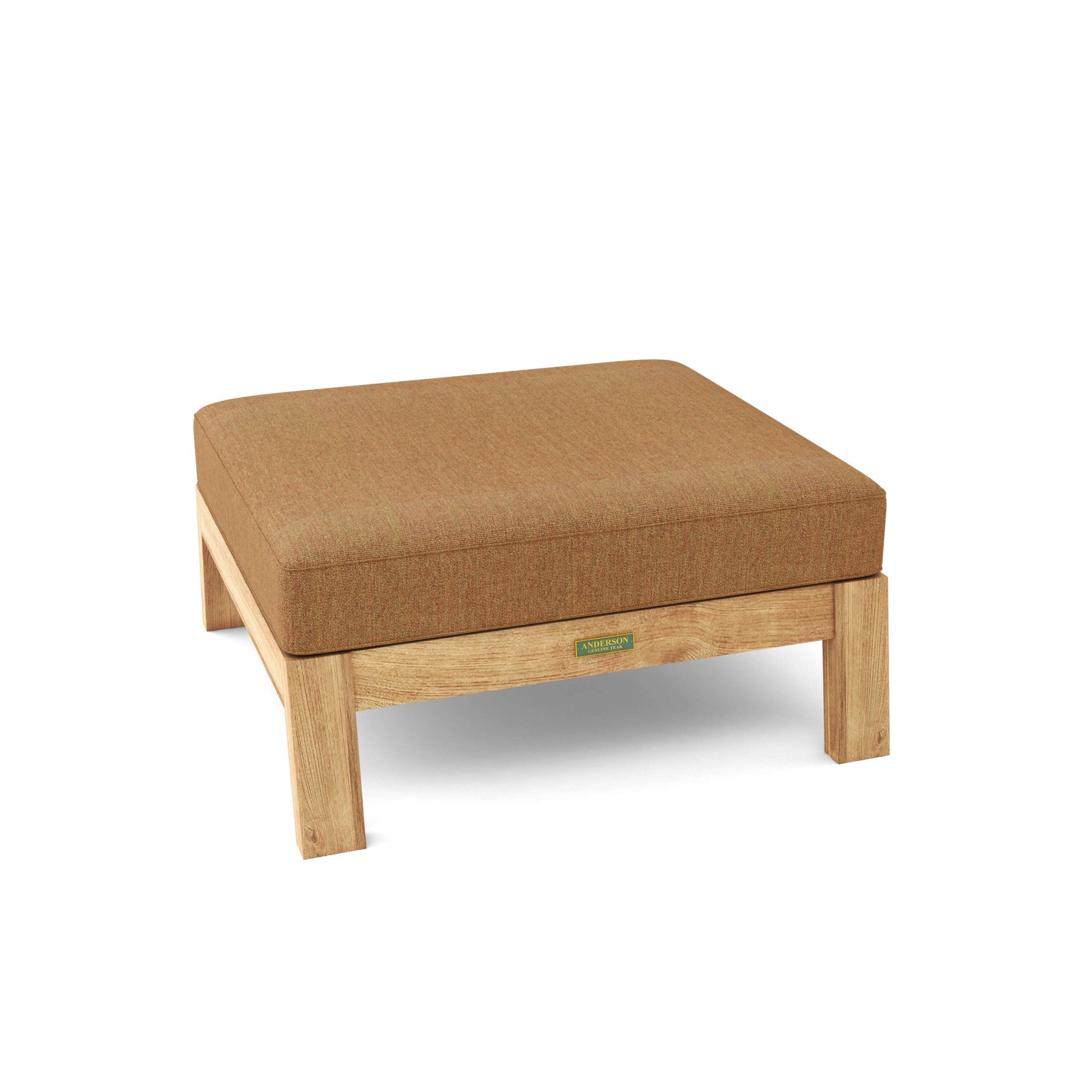 Palermo Ottoman – (Teak) by Anderson Teak