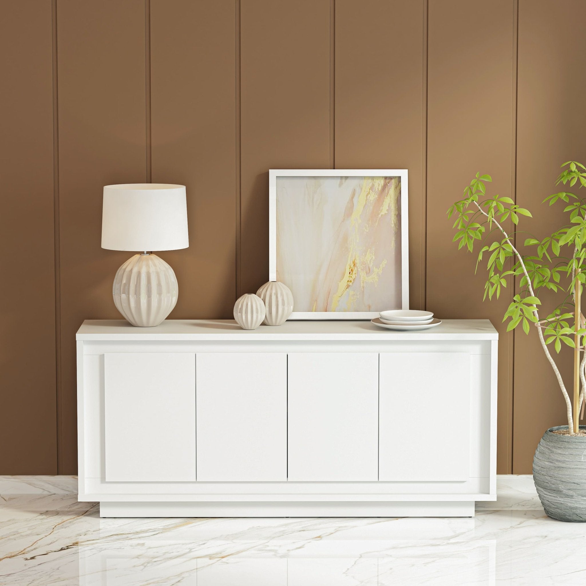 Paraggi Sideboard – (Flat White) by Anderson Teak