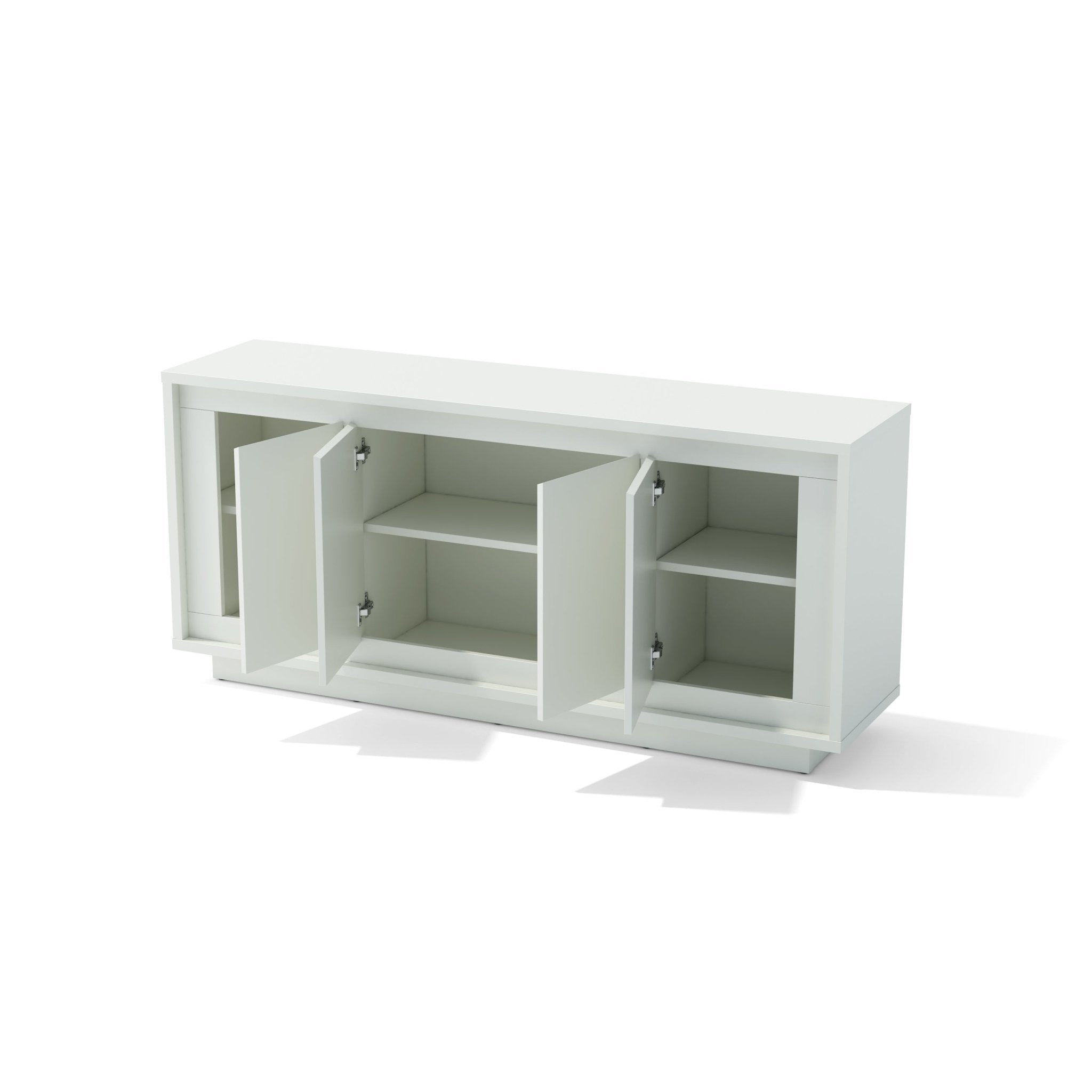 Paraggi Sideboard – (White & Mahogany) by Anderson Teak