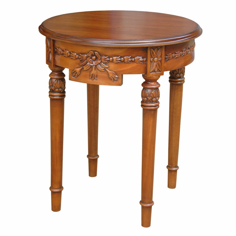 Regency Flower Side Table – () by Versailles Collection