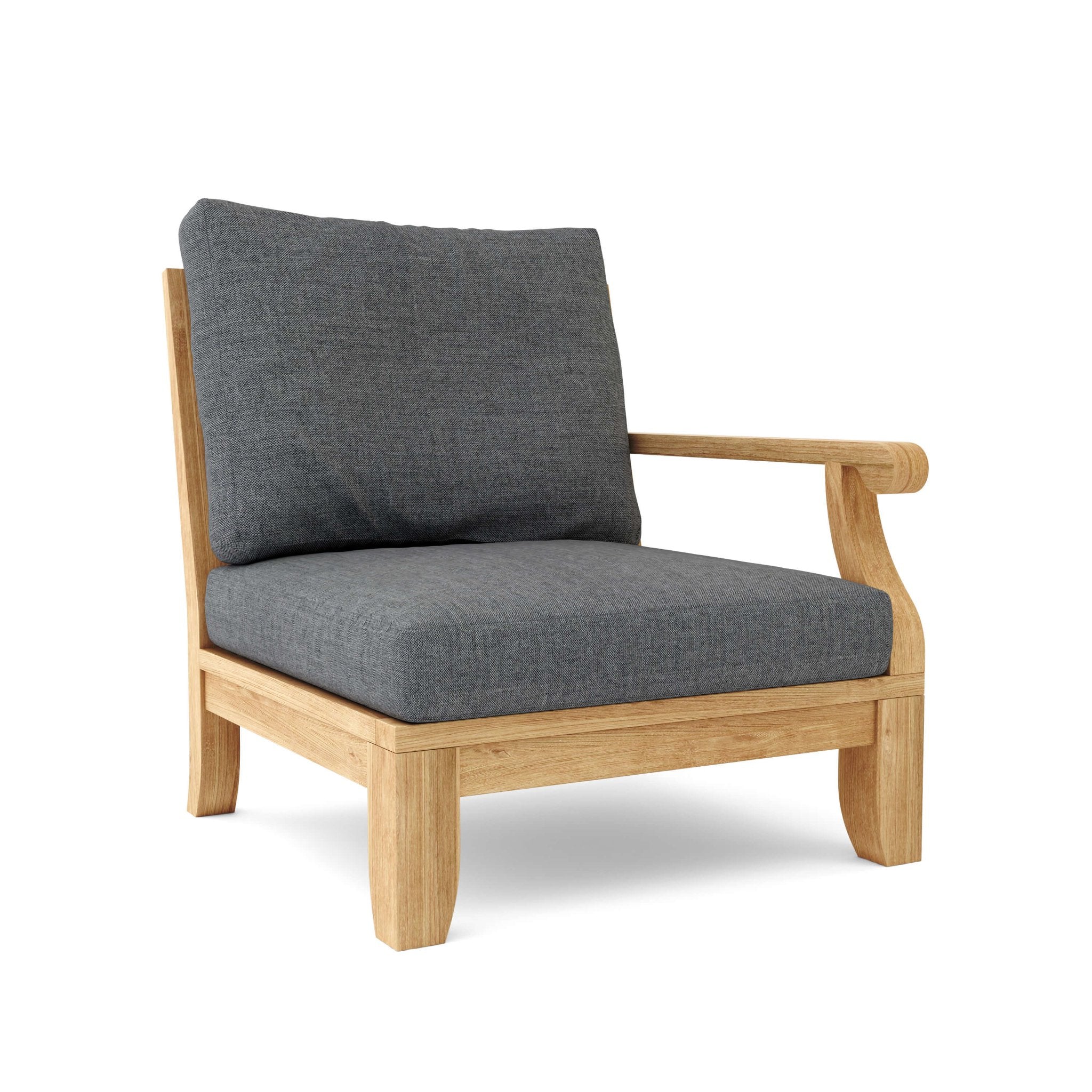 Riviera Left Modular – (Cast Charcoal) by Anderson Teak