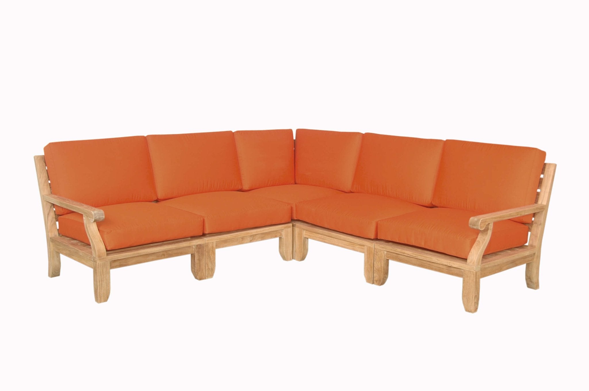 Riviera Modular Deep Seating Set – Teak Sofa (Tuscan) by Anderson Teak
