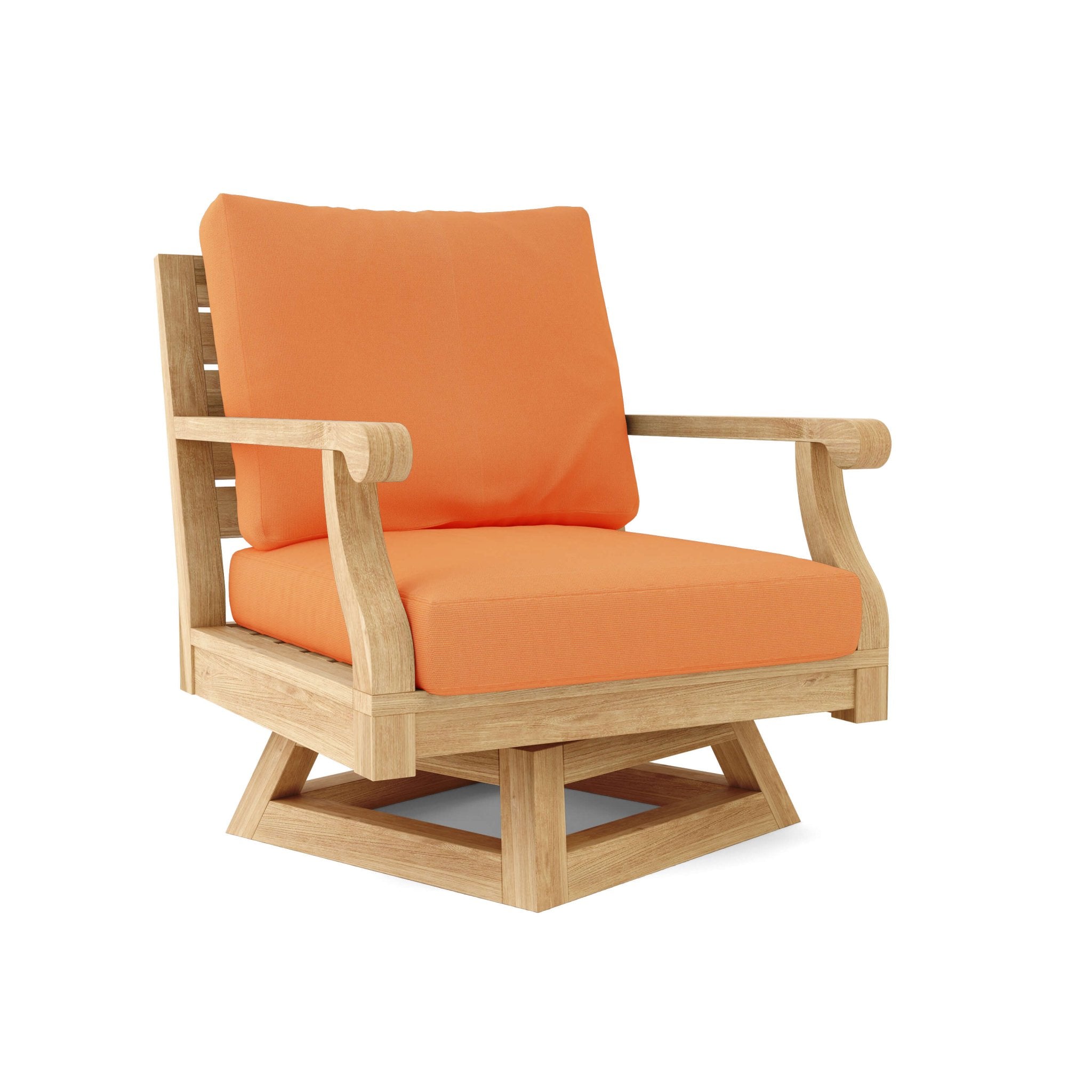 Riviera Swivel Armchair – (Tuscan) by Anderson Teak