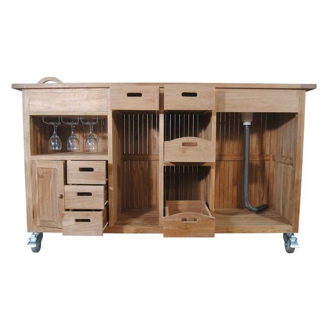 Safari Bar Table – () by Anderson Teak