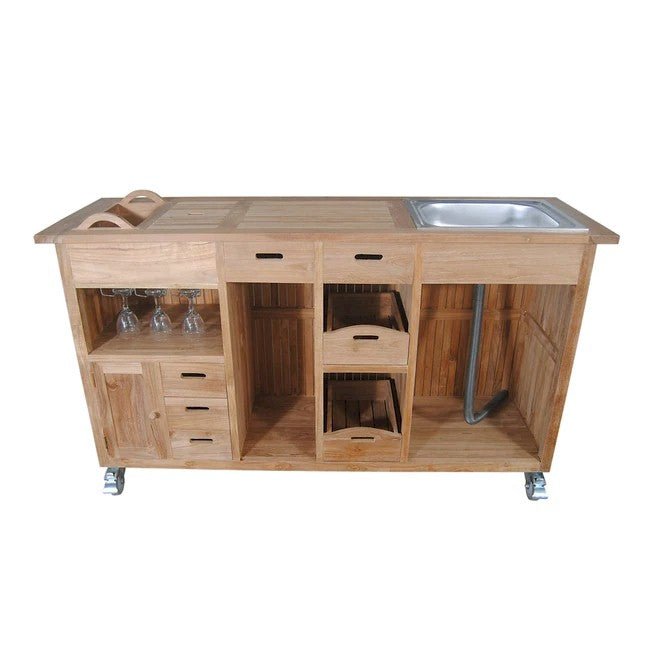 Safari Bar Table – () by Anderson Teak