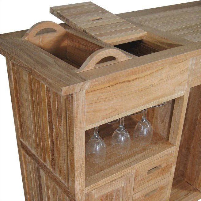 Safari Bar Table – () by Anderson Teak