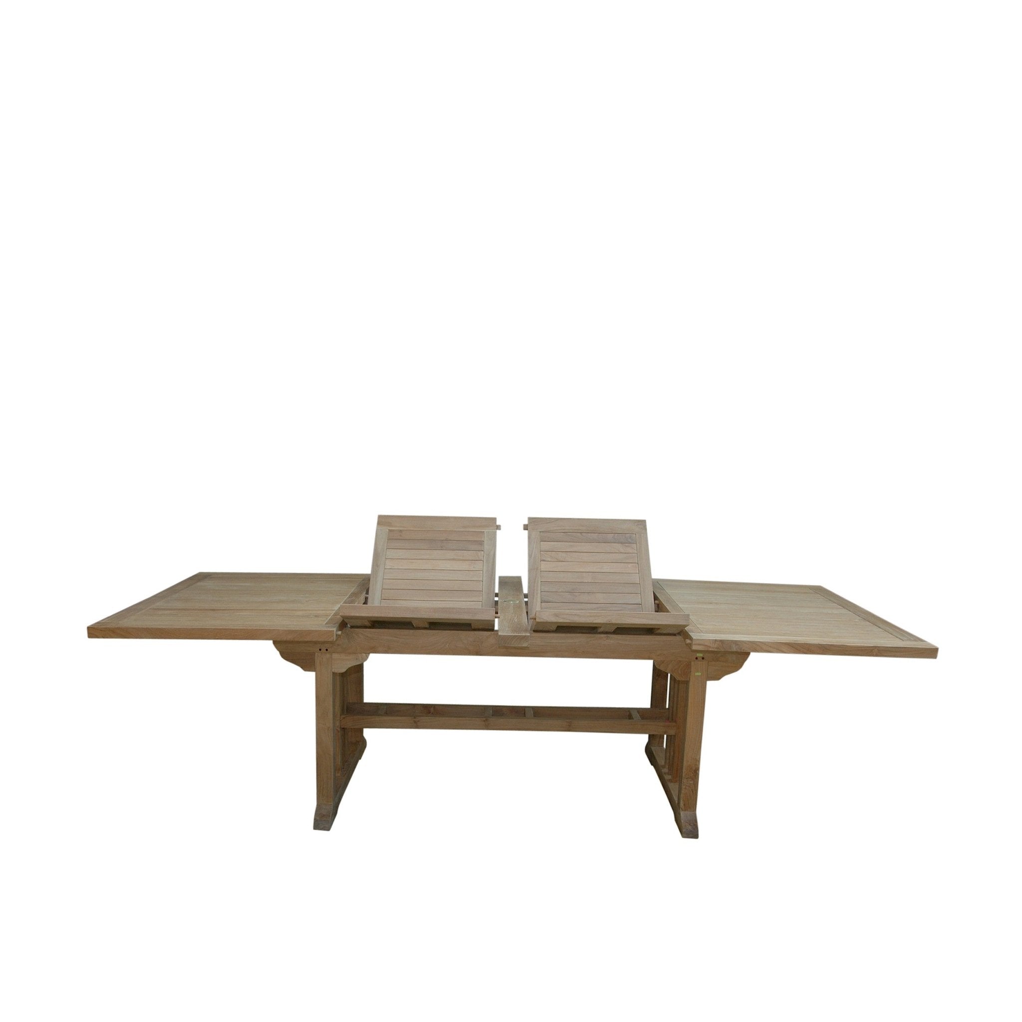 Sahara 106" Rectangular Double Extension Table – () by Anderson Teak
