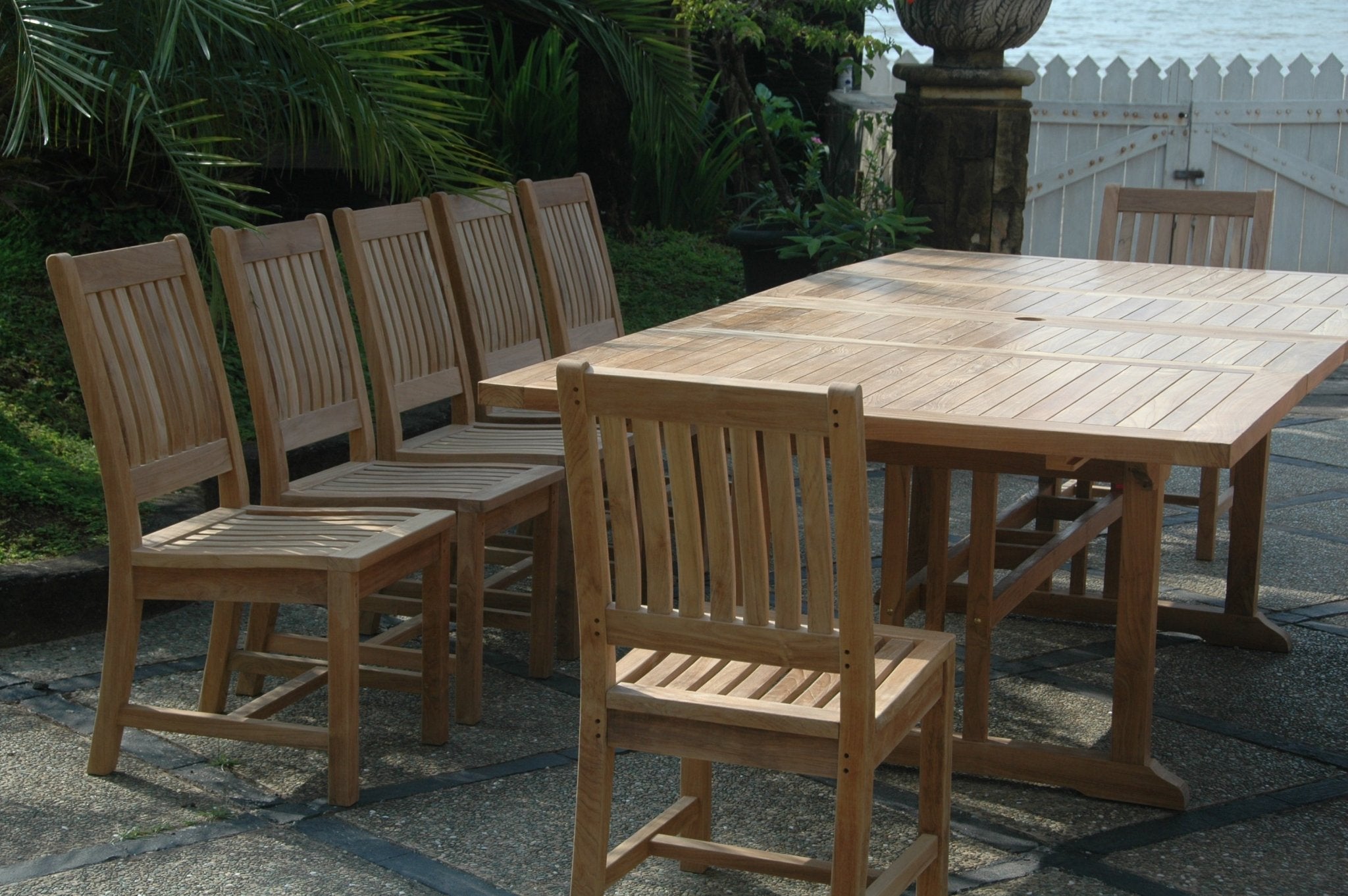 Sahara Rialto 13 - pc Dining Table Set – () by Anderson Teak