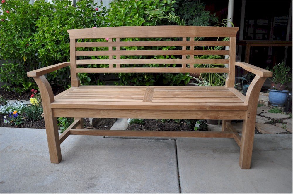 Sakura 2 - Seater Bench – Teak Bench () by Anderson Teak